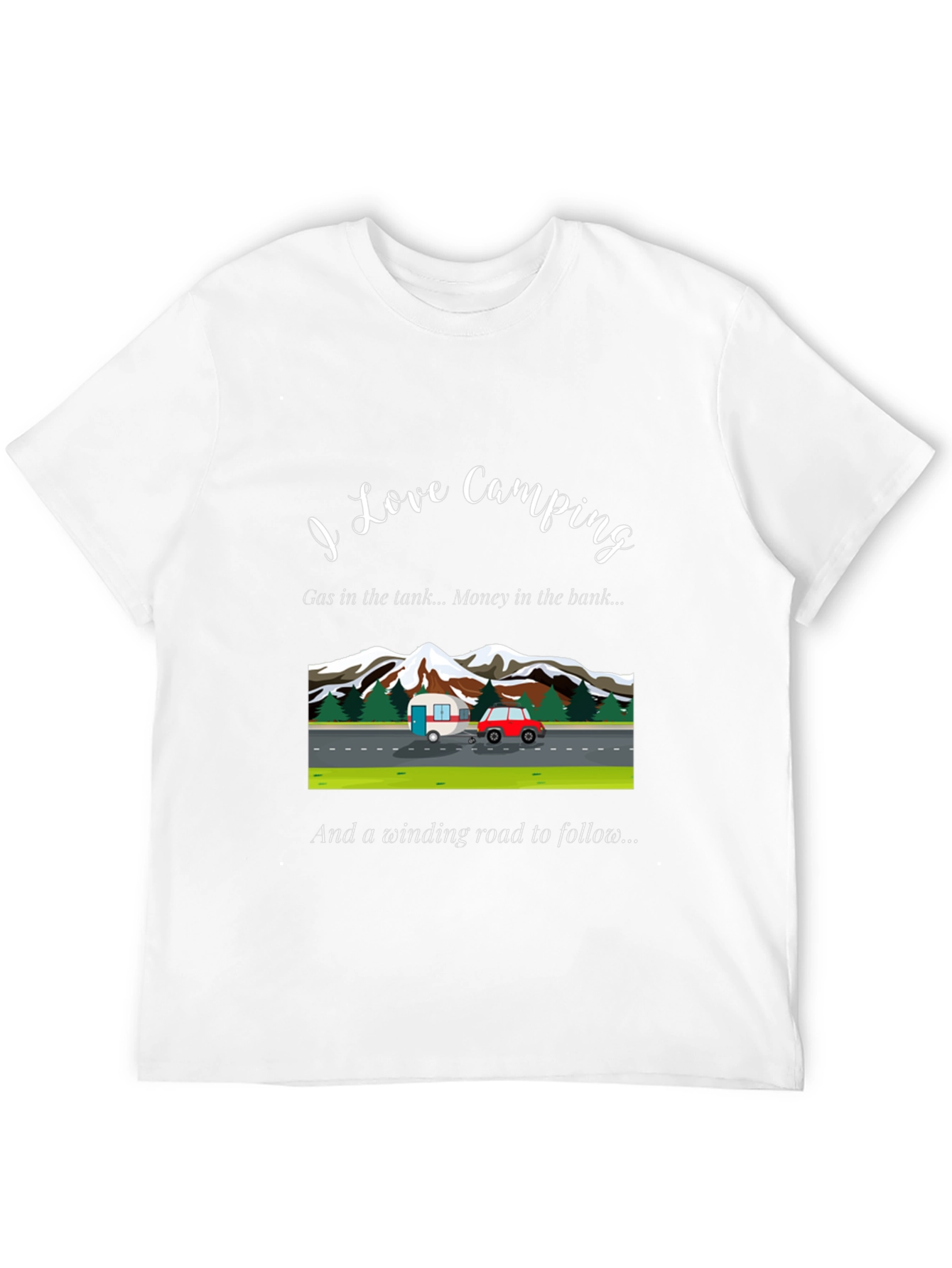 I Love Camping Graphic T-Shirt