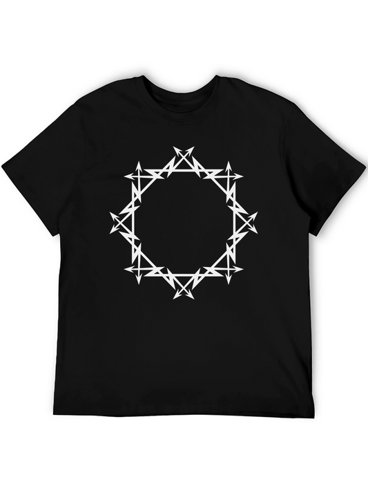 Geometric Arrow Star T-Shirt