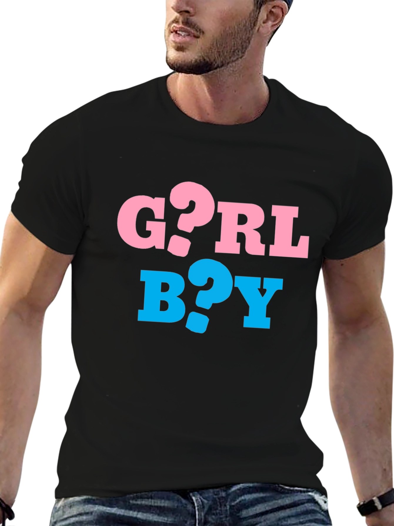 Gender Reveal T-Shirt - Boy or Girl?