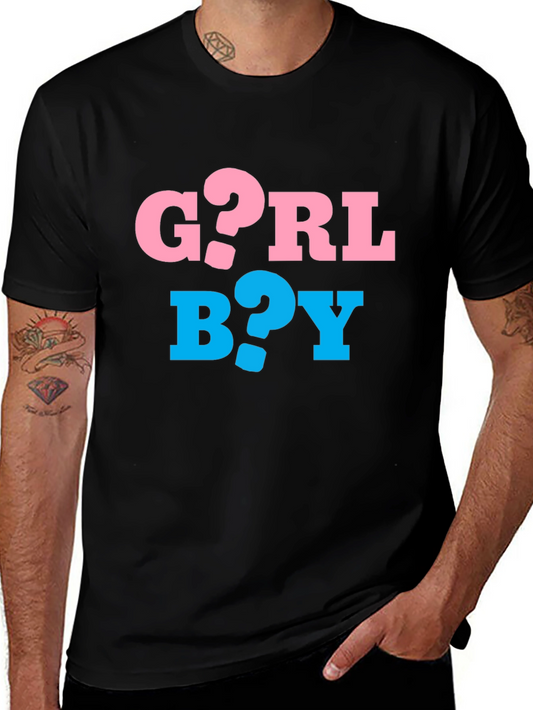 Gender Reveal T-Shirt - Boy or Girl?