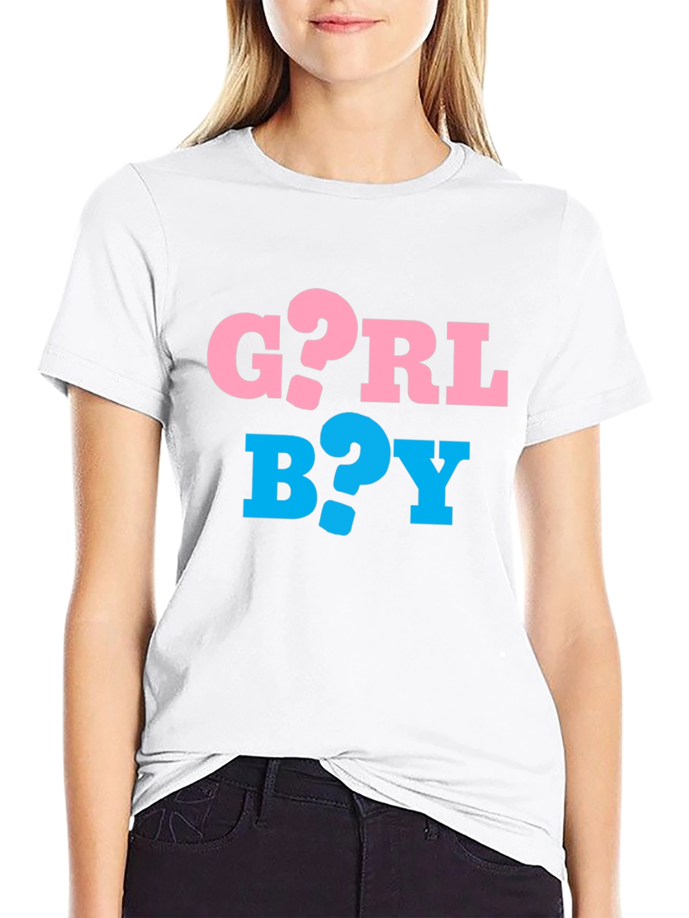 Gender Reveal T-Shirt - Boy or Girl?