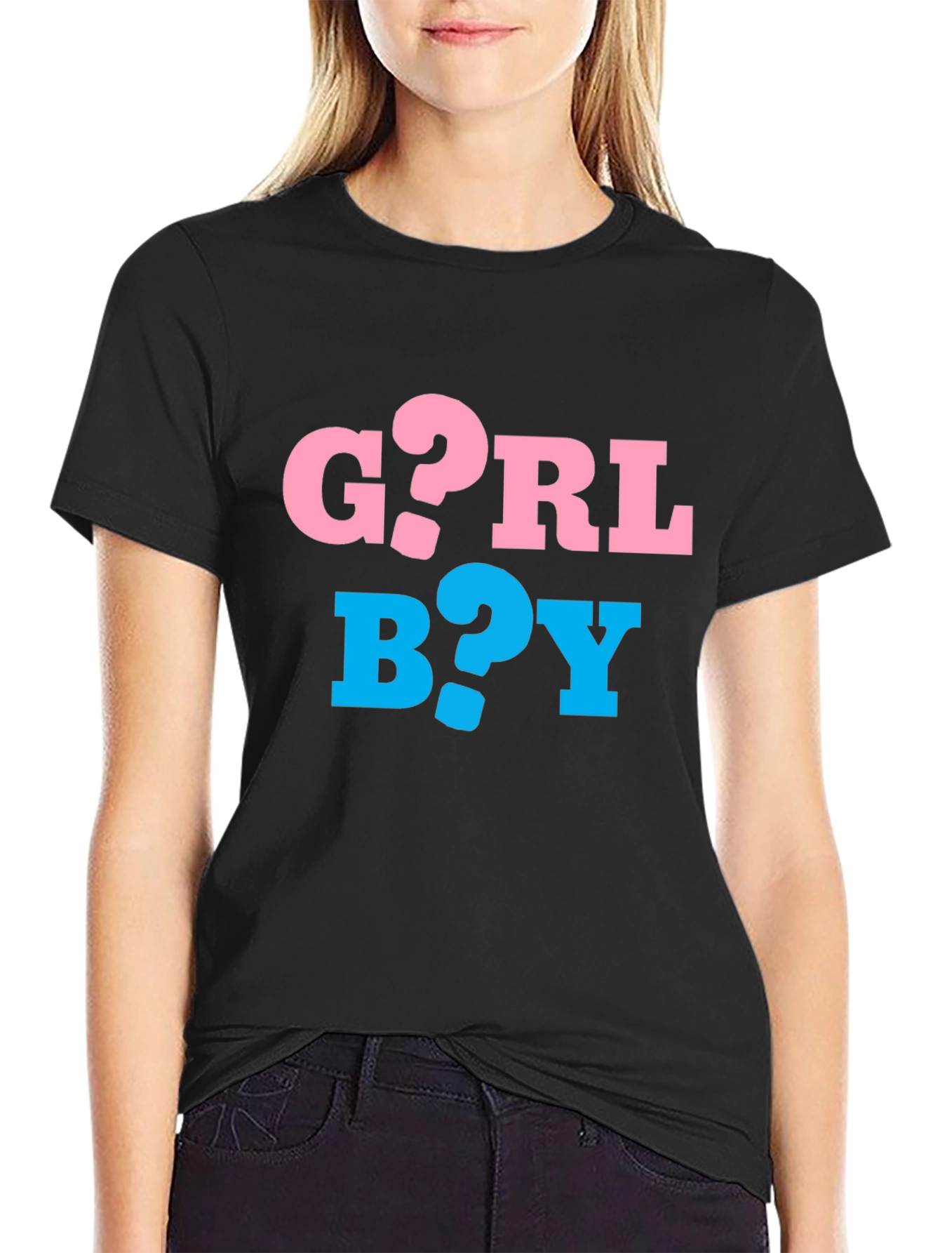 Gender Reveal T-Shirt - Boy or Girl?