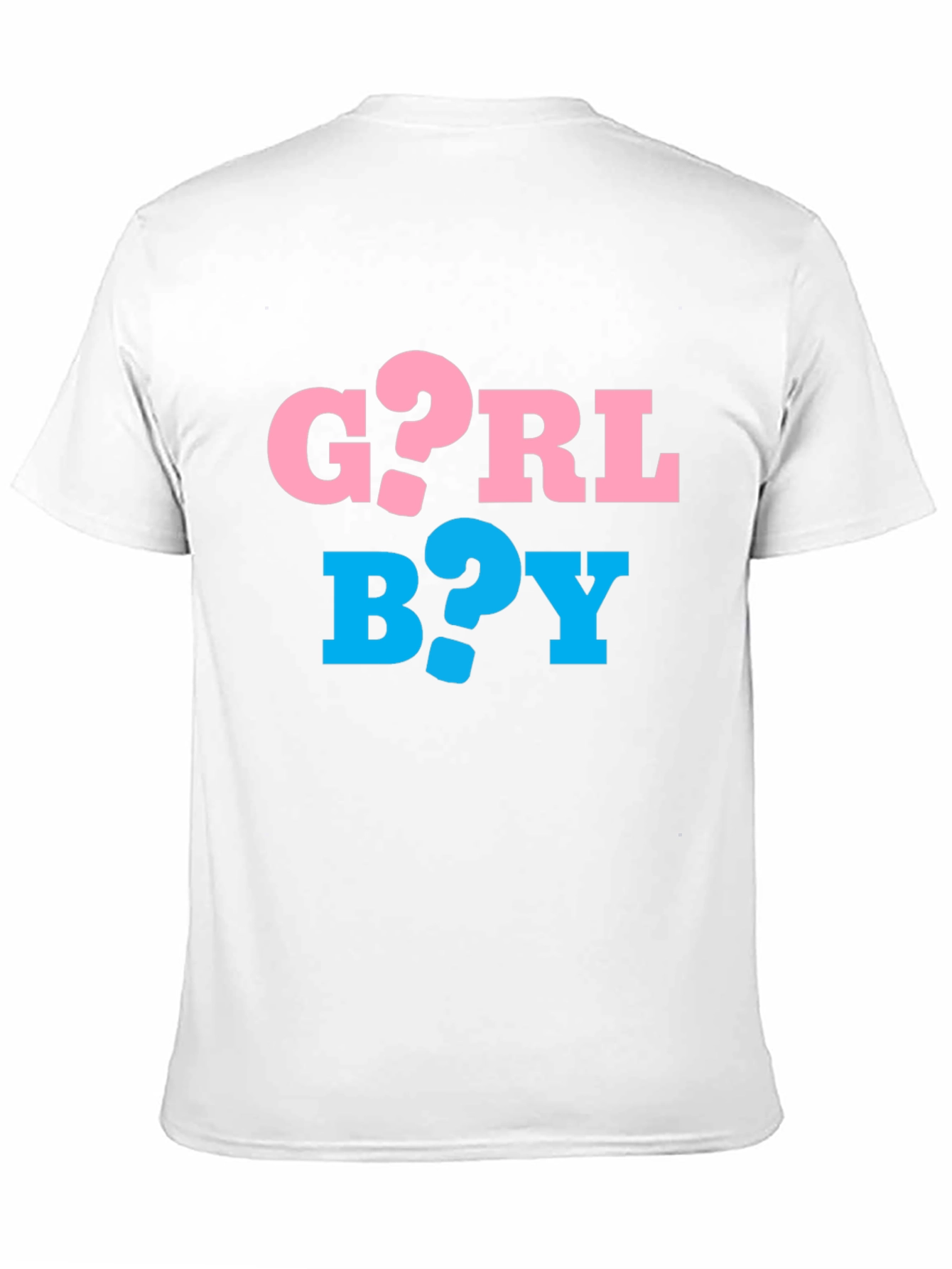 Gender Reveal T-Shirt - Boy or Girl?