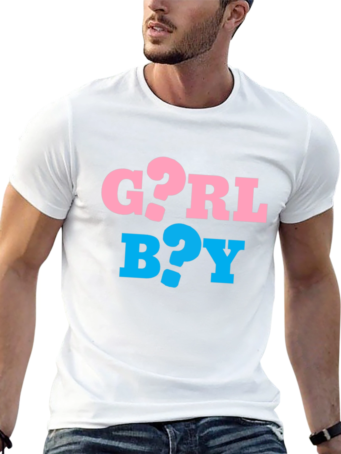 Gender Reveal T-Shirt - Boy or Girl?