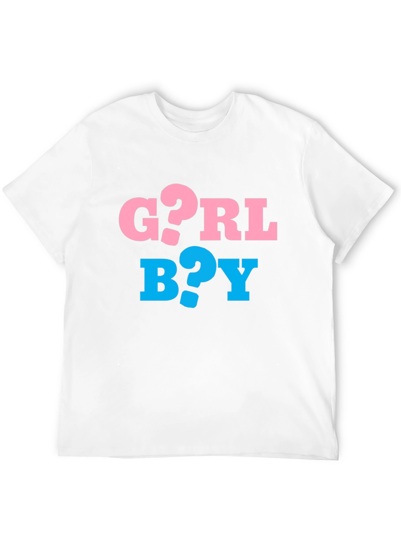 Gender Reveal T-Shirt - Boy or Girl?