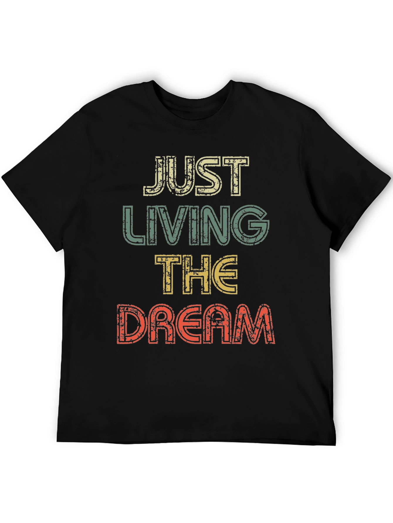 Just Living The Dream Retro Graphic T-Shirt