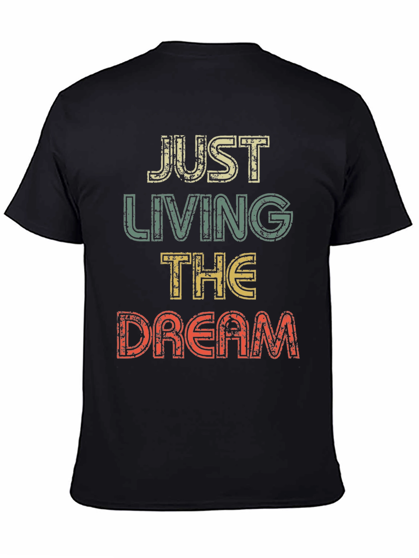 Just Living The Dream Retro Graphic T-Shirt