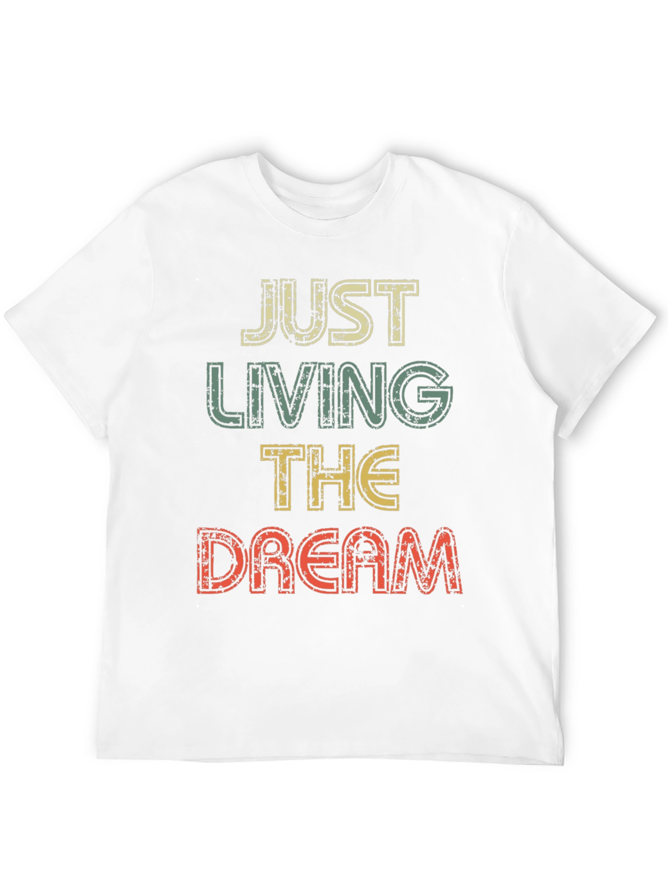 Just Living The Dream Retro Graphic T-Shirt