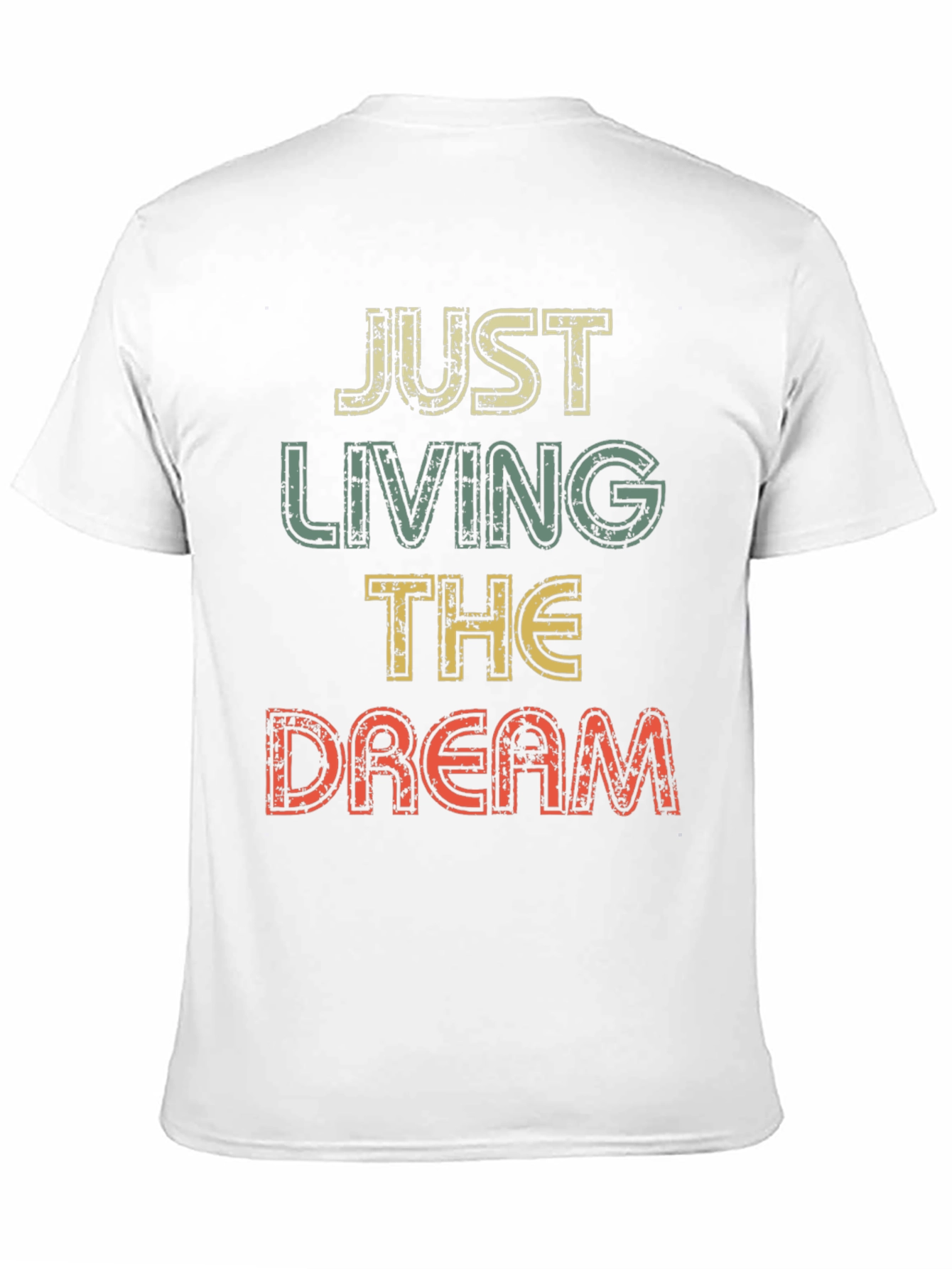 Just Living The Dream Retro Graphic T-Shirt