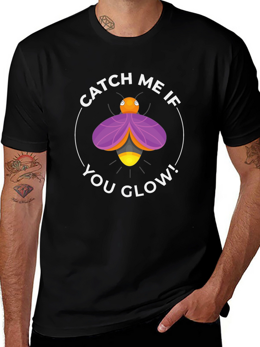 Catch Me If You Glow T-Shirt - Firefly Design