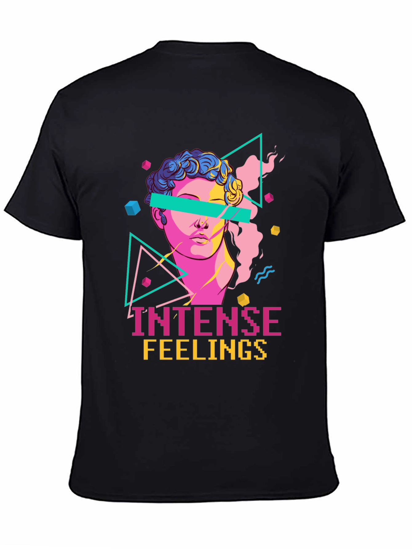 Intense Feelings Graphic Tee - Vaporwave Aesthetic