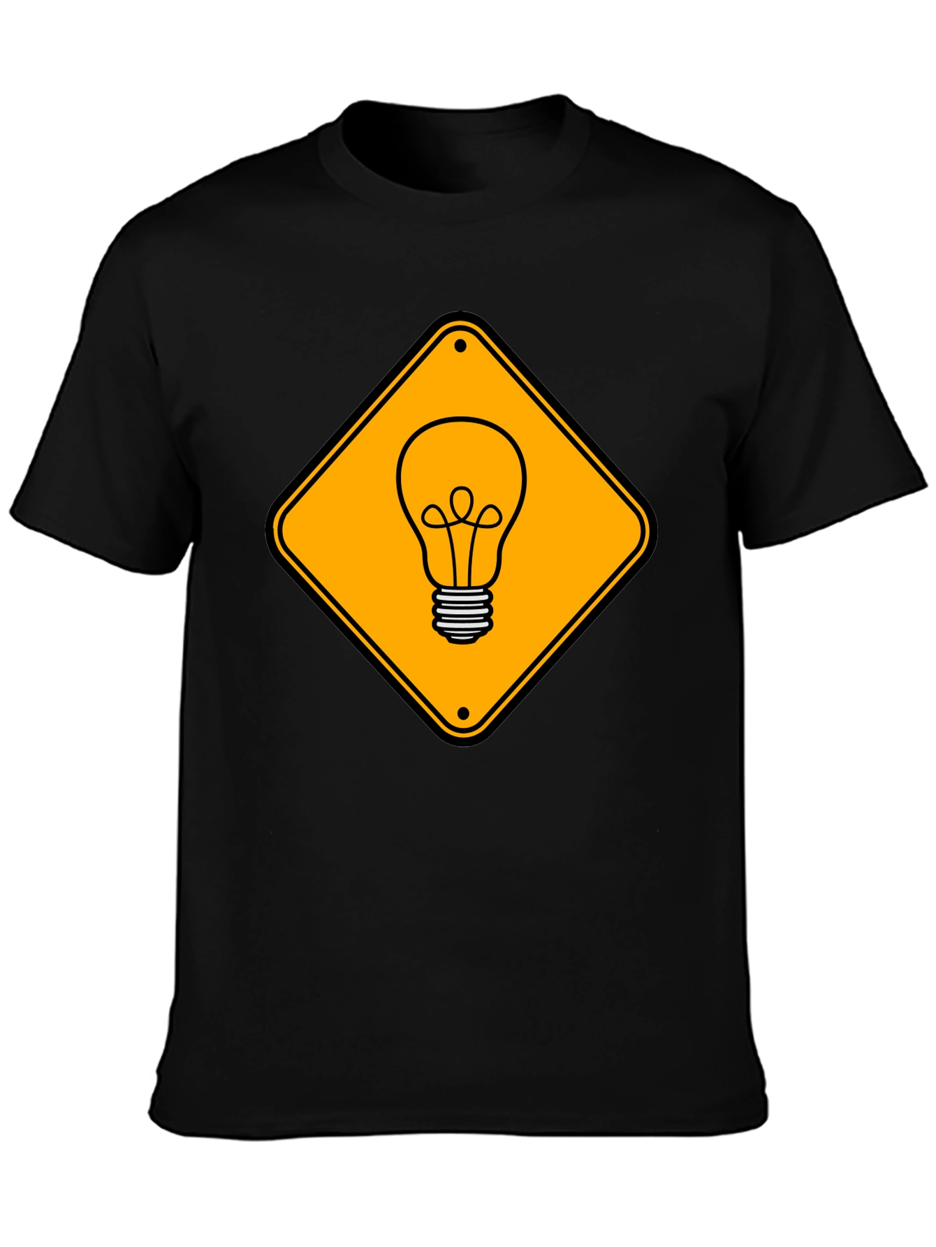 Idea Ahead: Novelty Light Bulb Graphic Tee