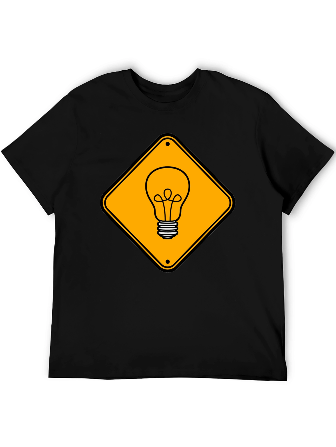 Idea Ahead: Novelty Light Bulb Graphic Tee