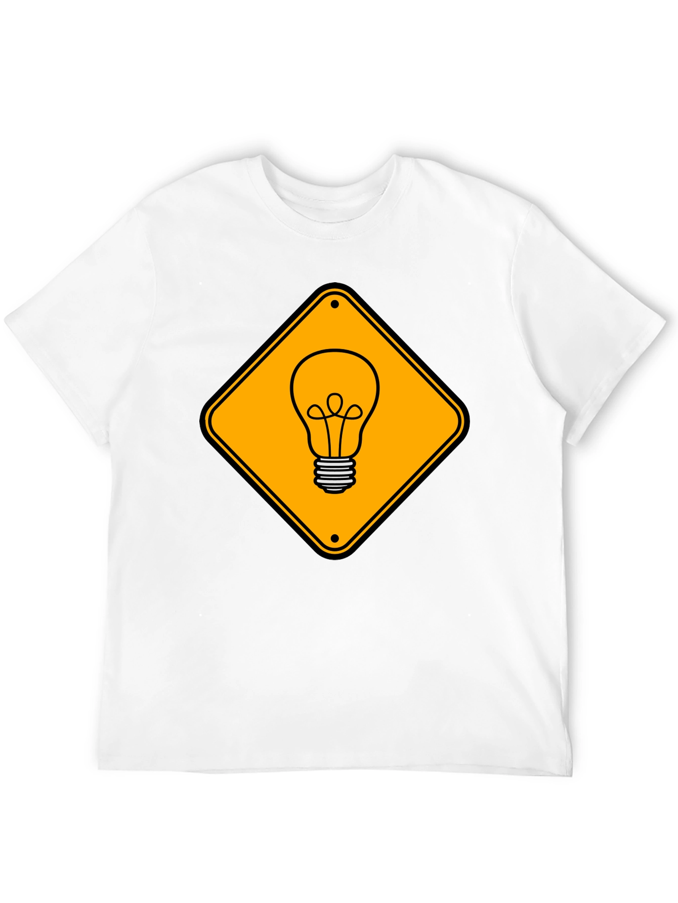 Idea Ahead: Novelty Light Bulb Graphic Tee