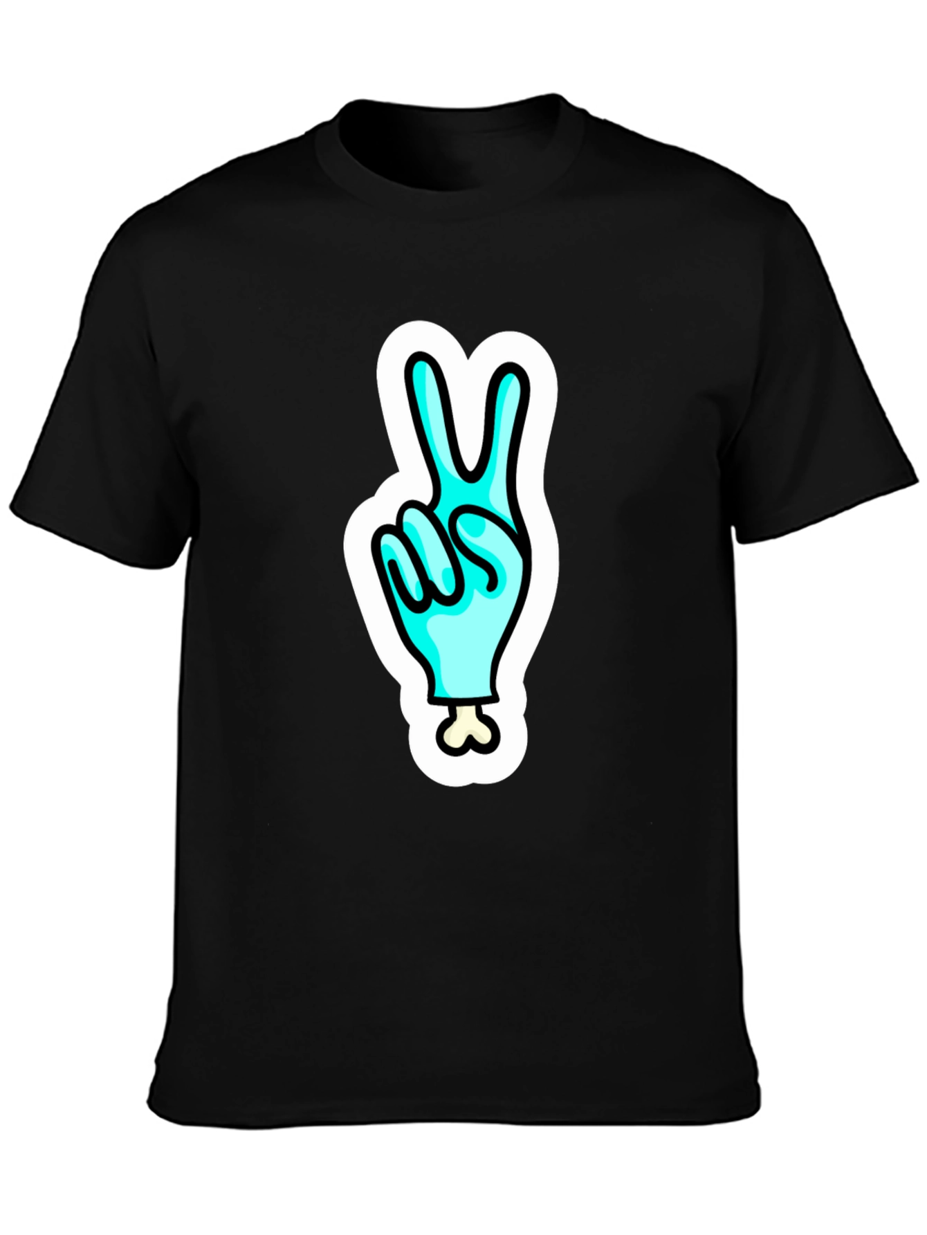 Peace Sign Hand Tee
