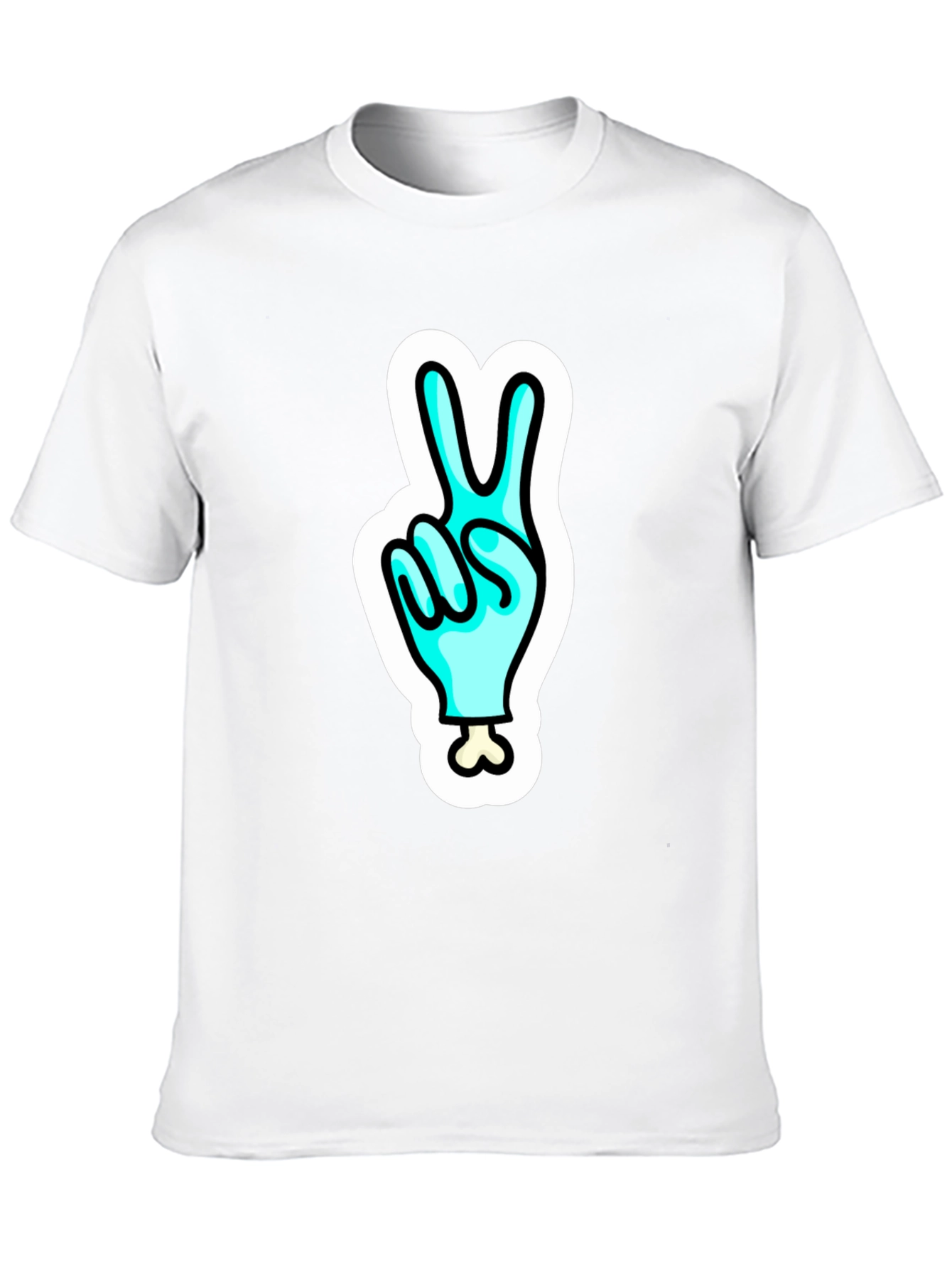 Peace Sign Hand Tee