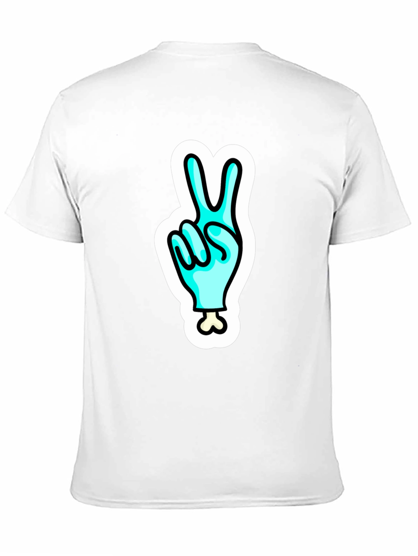 Peace Sign Hand Tee