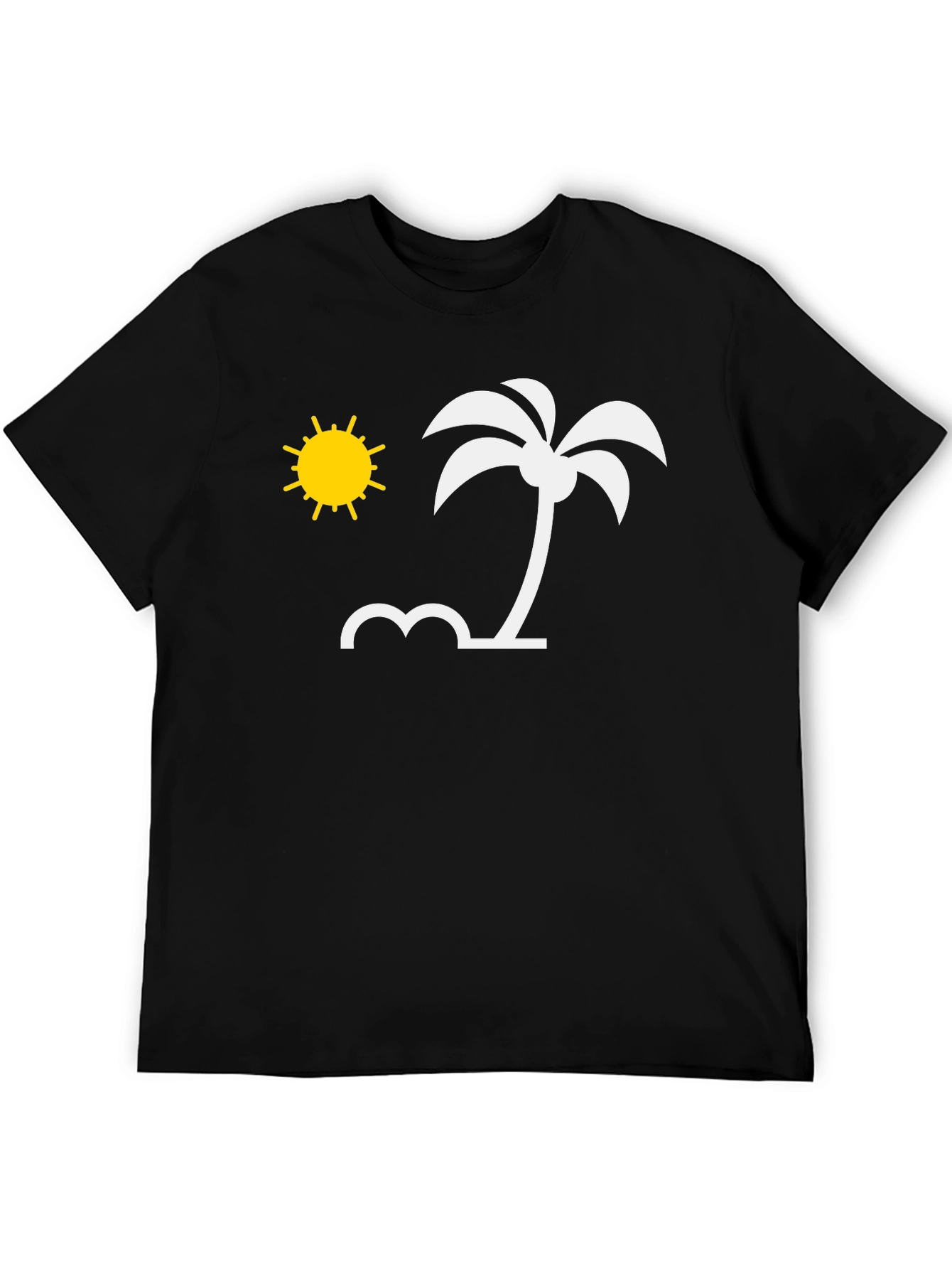 Tropical Beach Graphic T-Shirt - Vacation Vibes