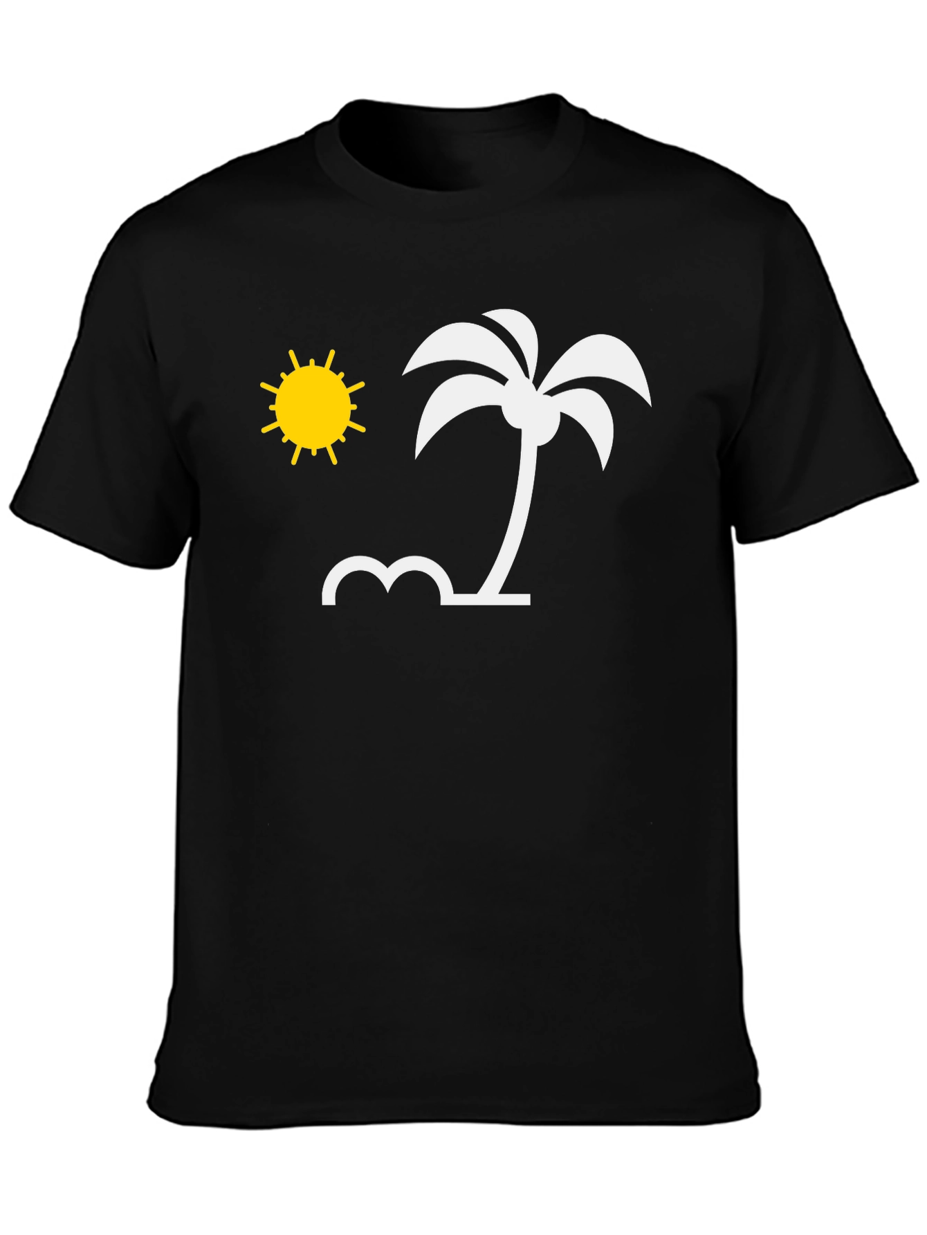 Tropical Beach Graphic T-Shirt - Vacation Vibes