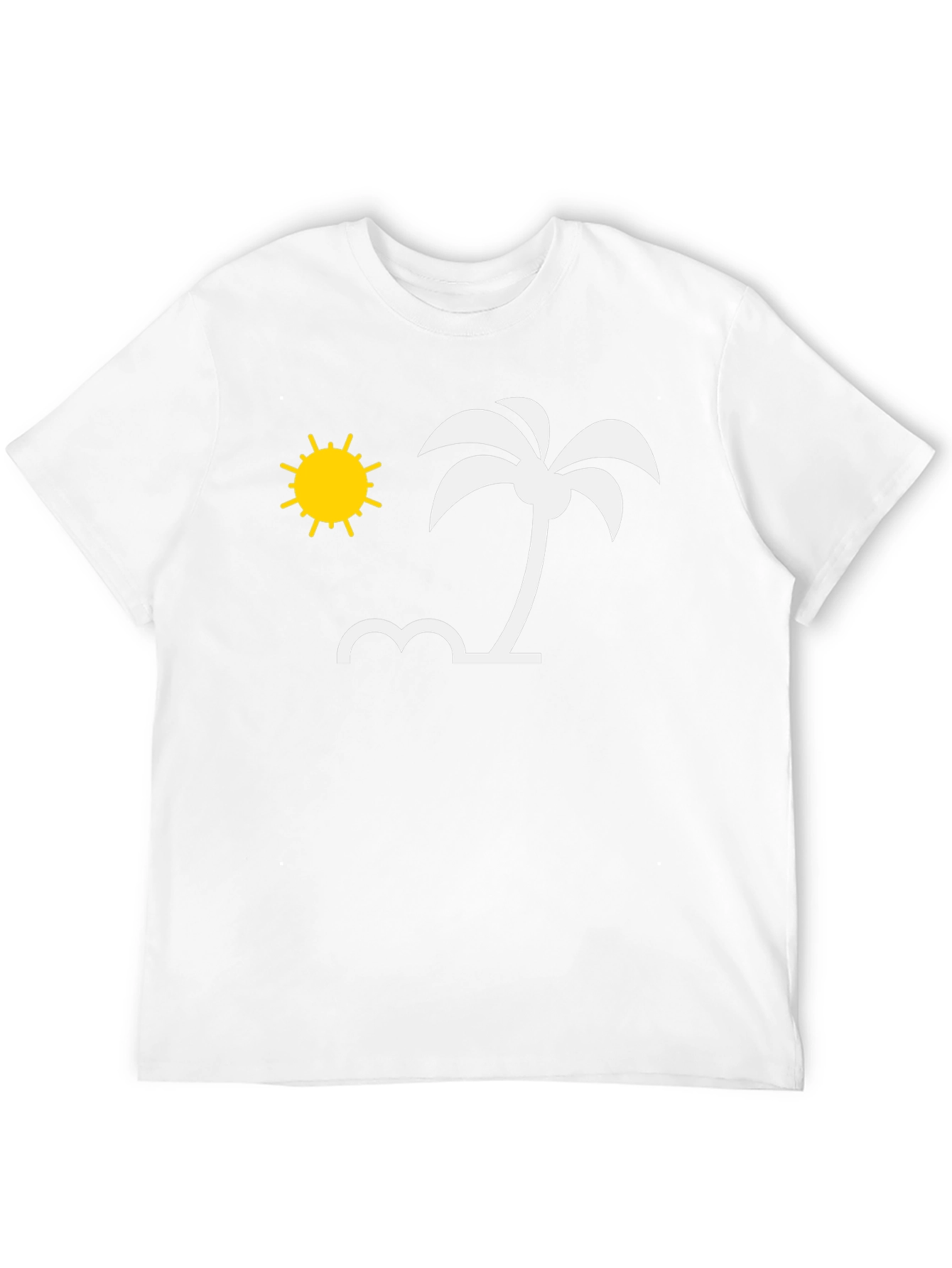 Tropical Beach Graphic T-Shirt - Vacation Vibes