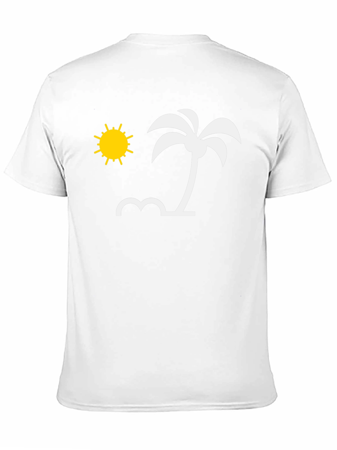 Tropical Beach Graphic T-Shirt - Vacation Vibes