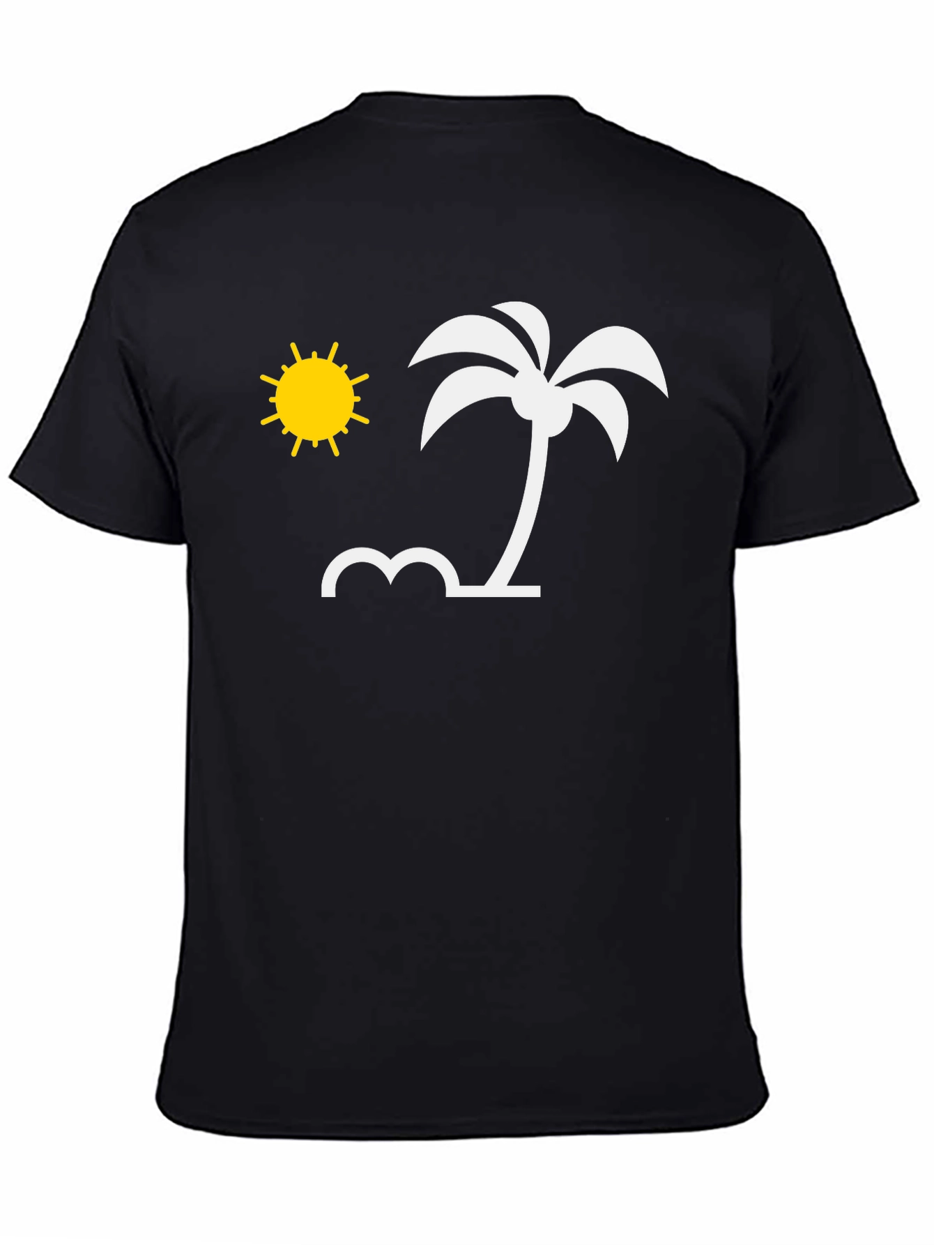 Tropical Beach Graphic T-Shirt - Vacation Vibes
