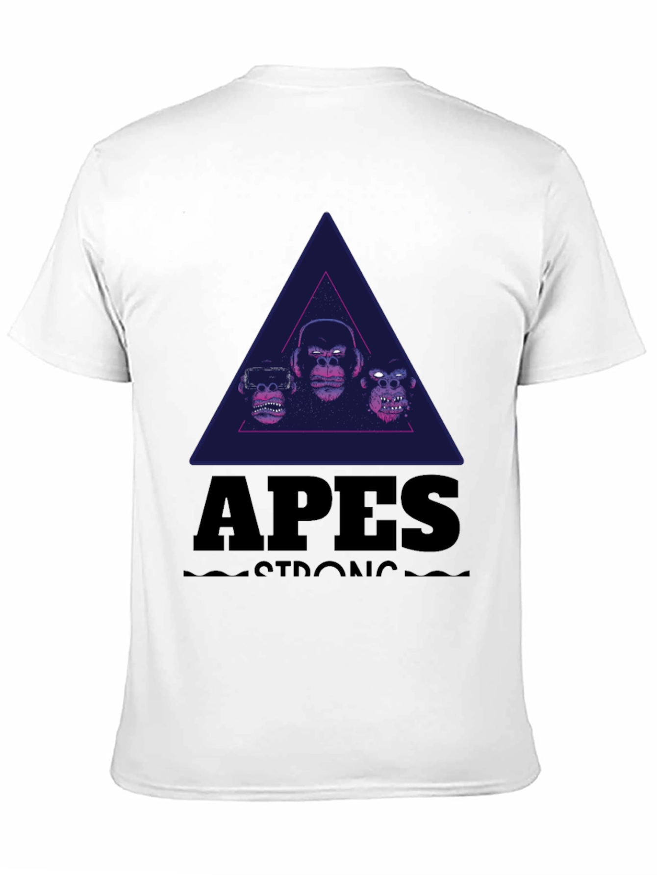 Apes Strong Graphic Tee - Black