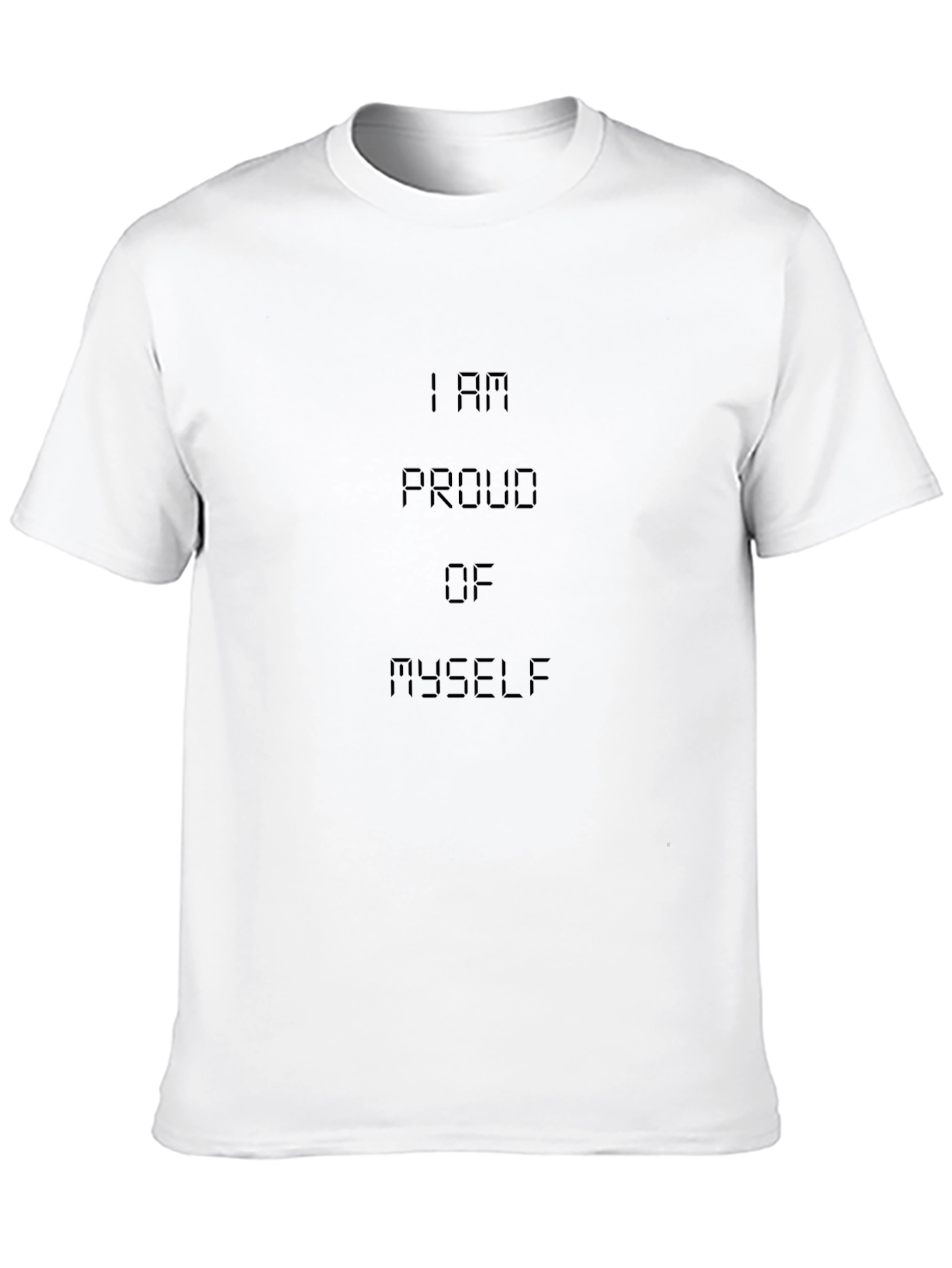 Proud Myself Black T-Shirt