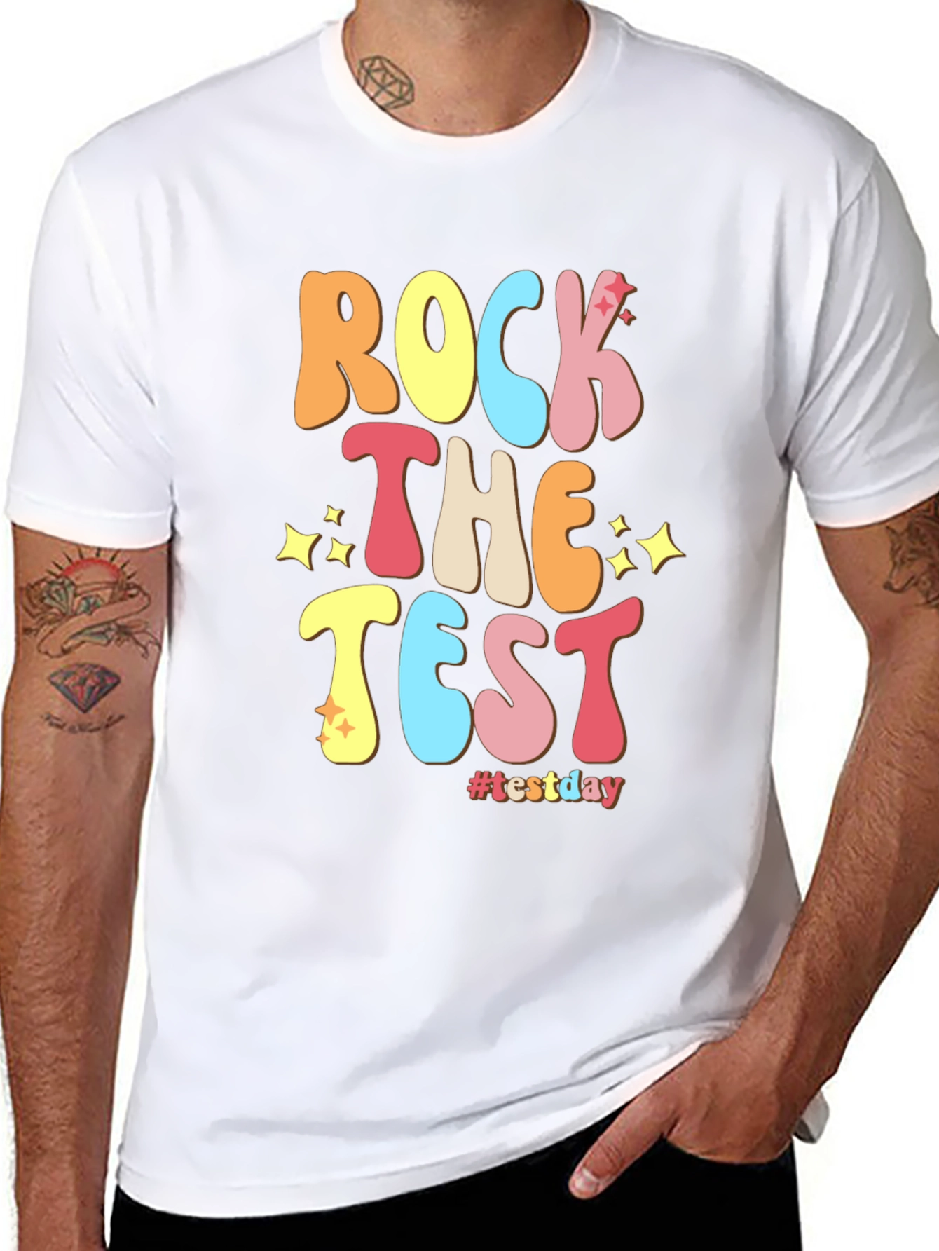 Rock The Test T-Shirt #testday