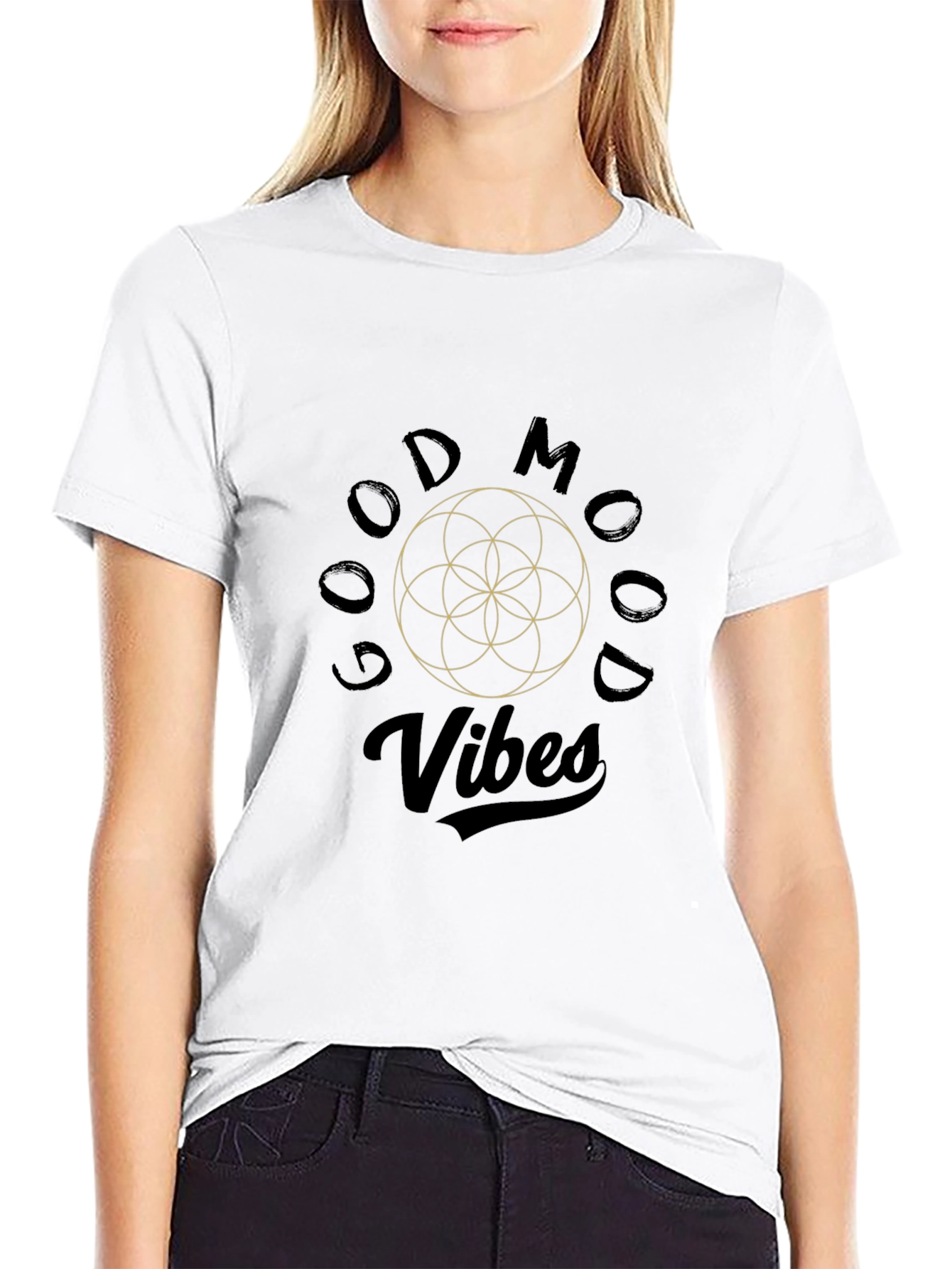 Good Mood Vibes T-Shirt - Stylish Graphic Tee