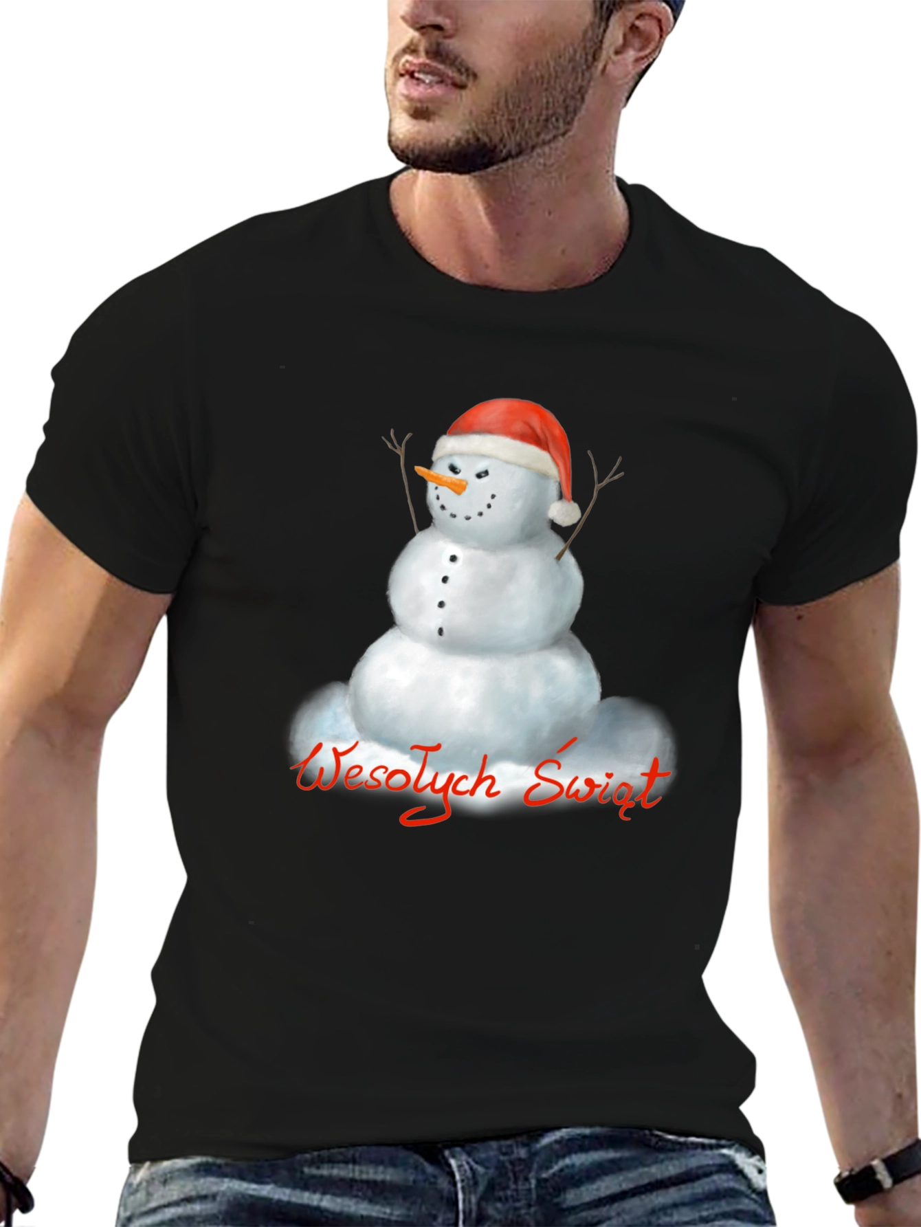 Festive Snowman T-Shirt