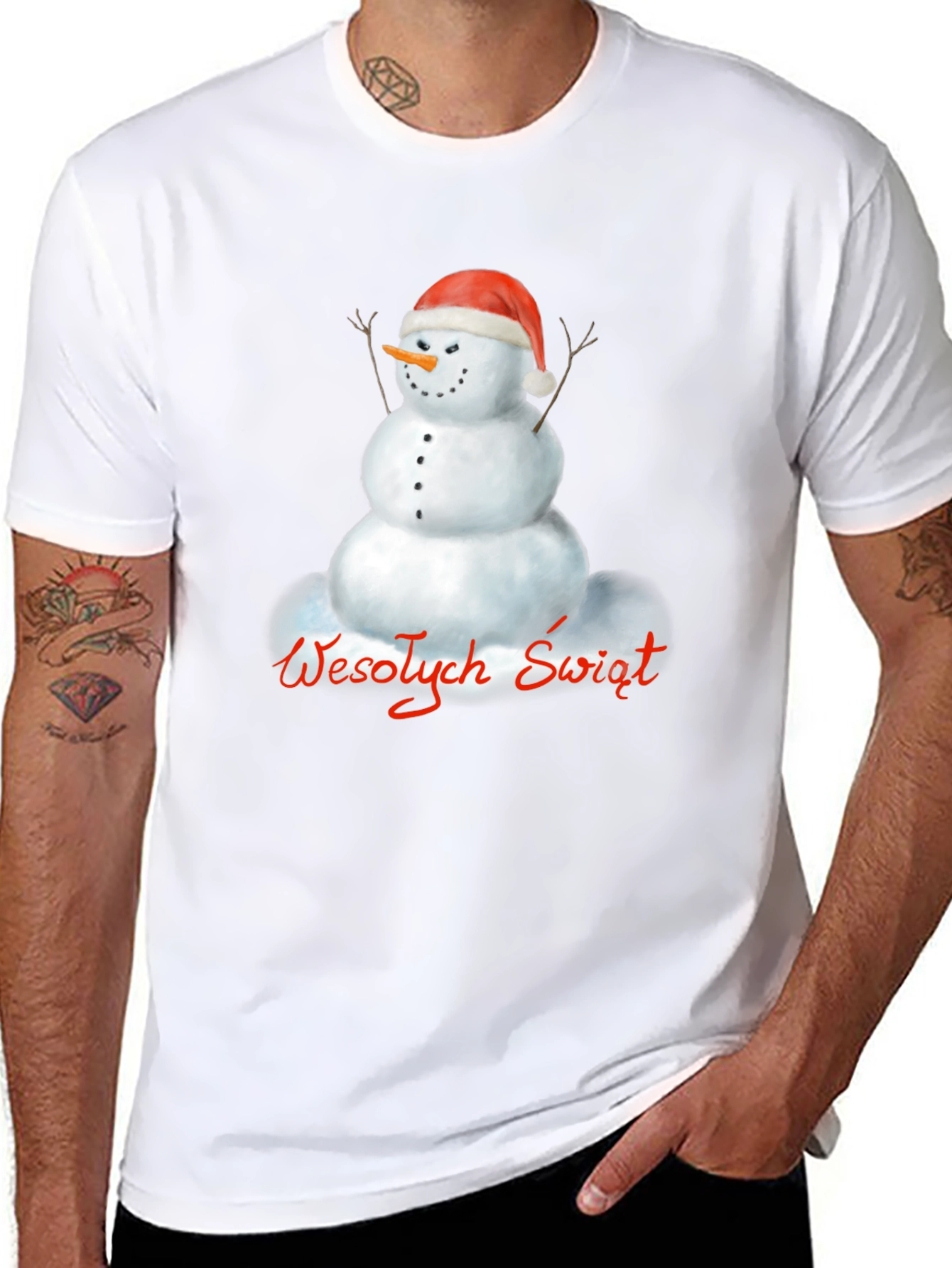 Festive Snowman T-Shirt