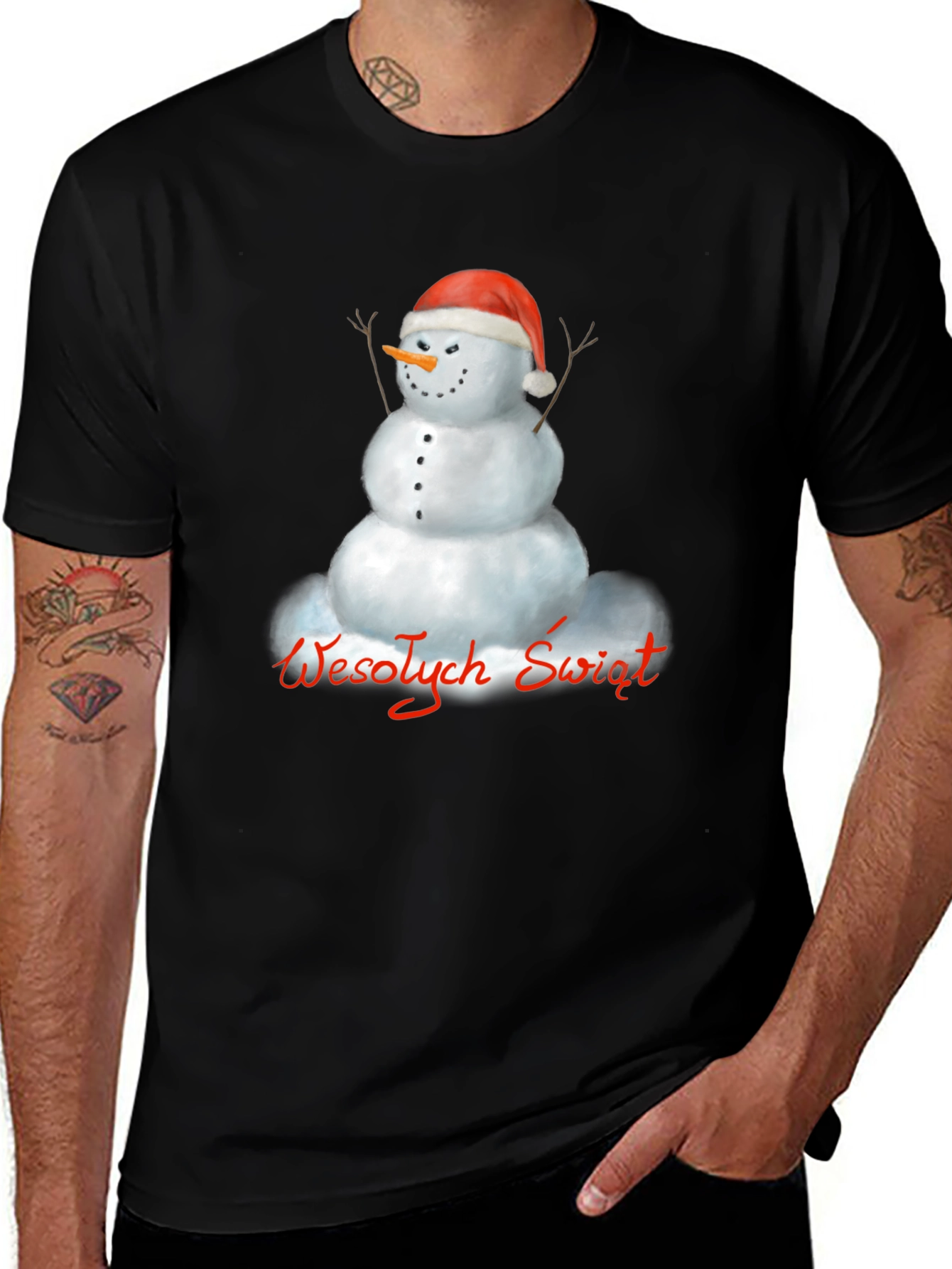 Festive Snowman T-Shirt