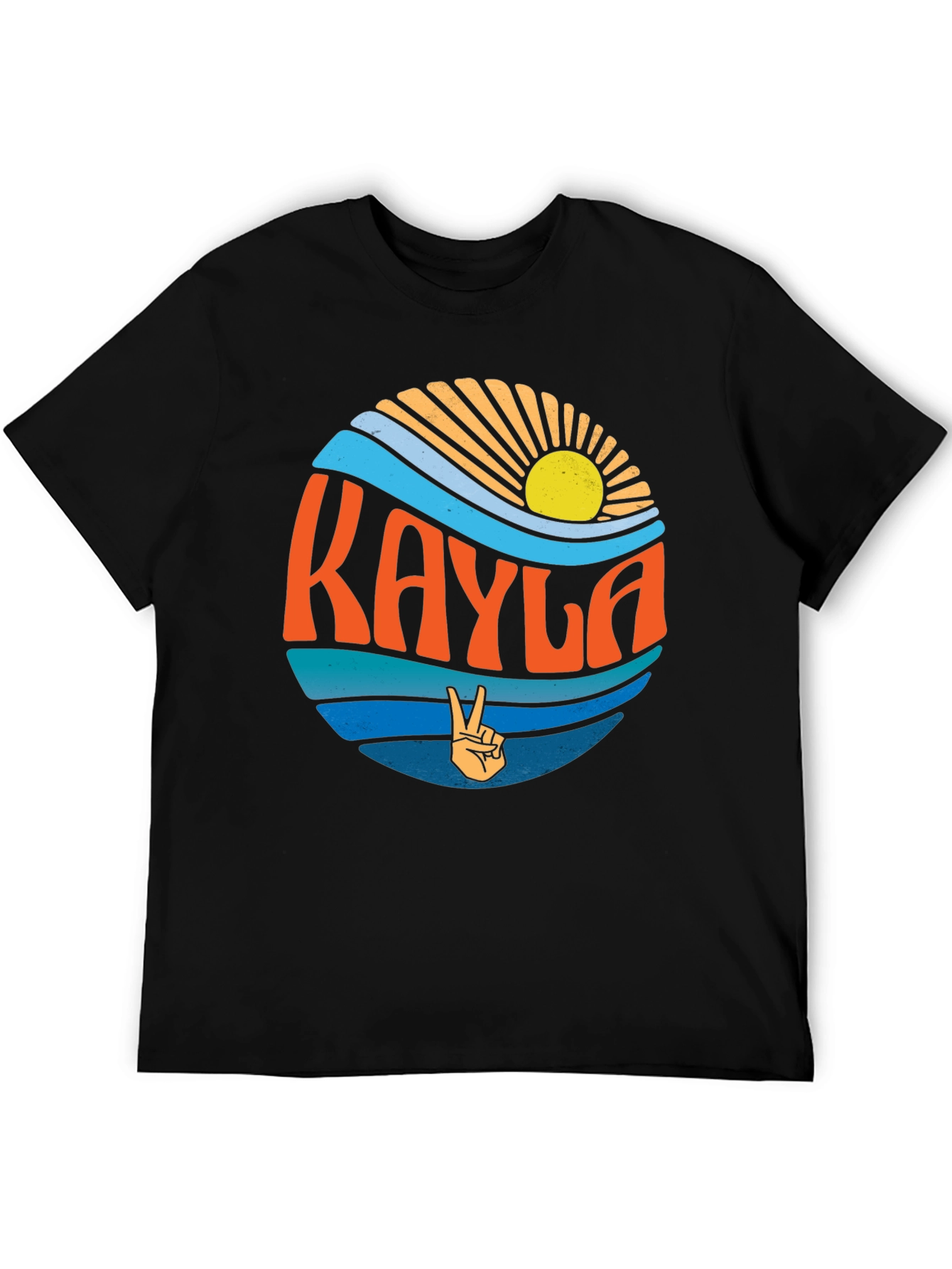 Retro Kayla Personalized T-Shirt