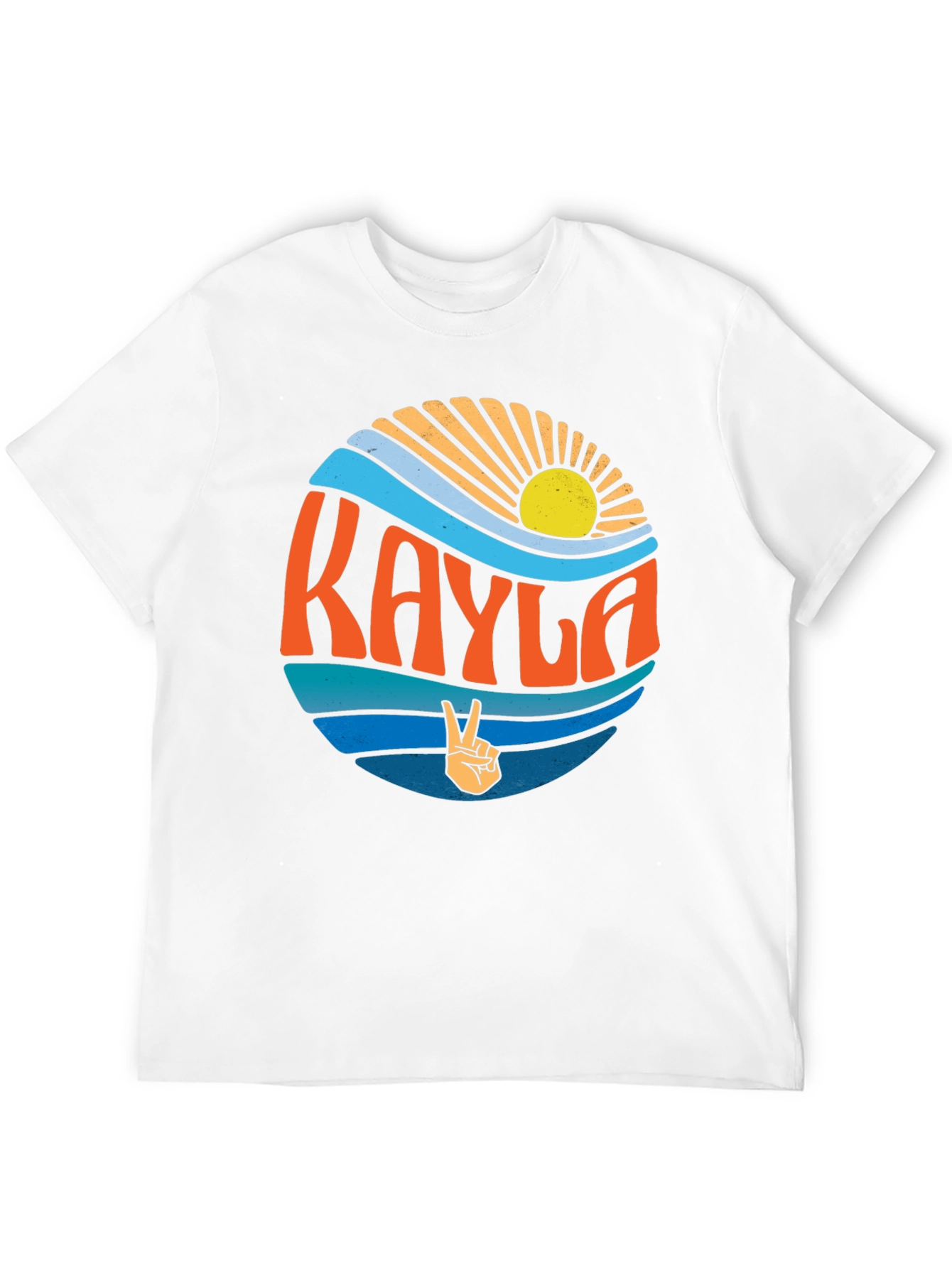 Retro Kayla Personalized T-Shirt