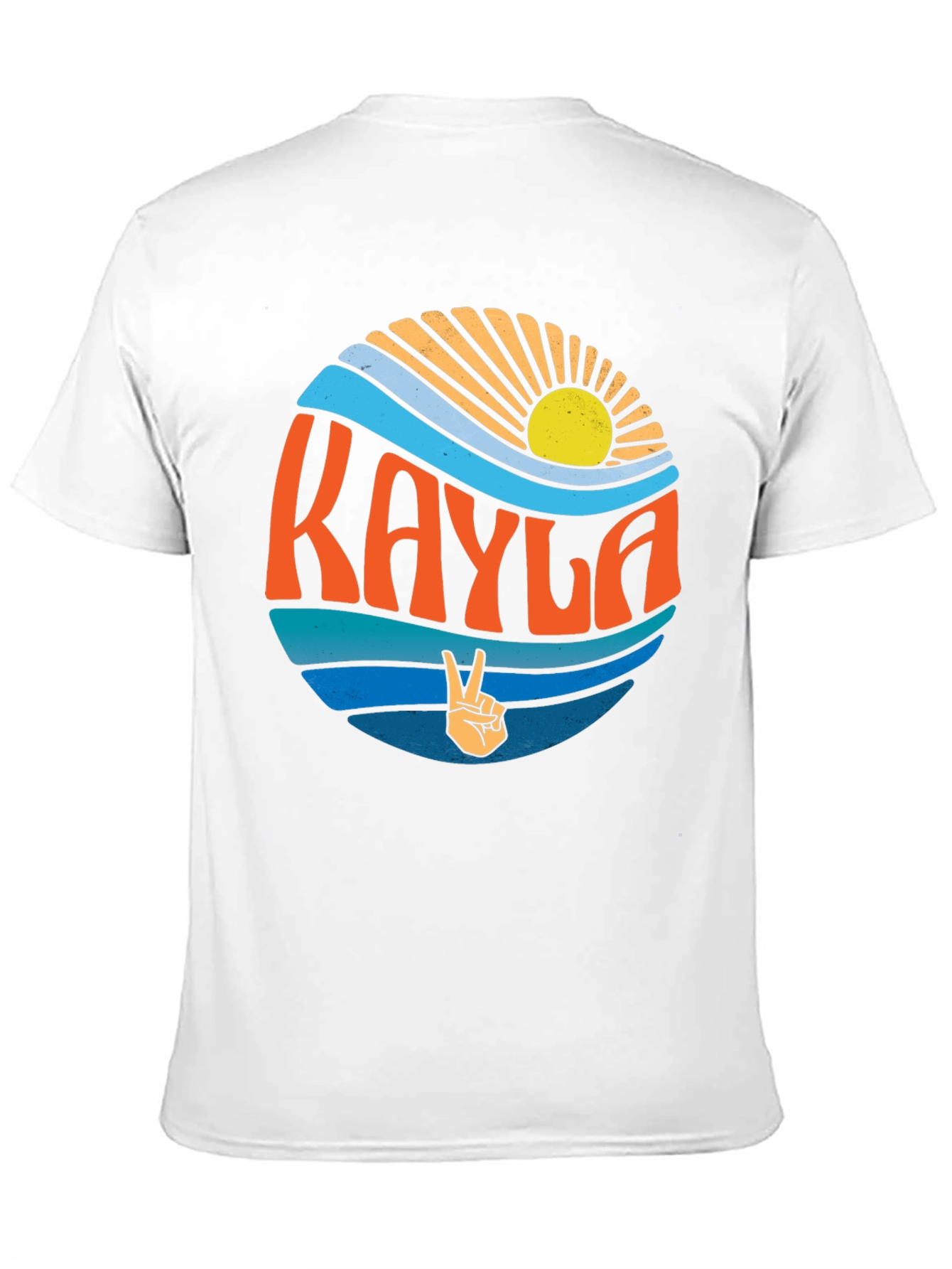Retro Kayla Personalized T-Shirt