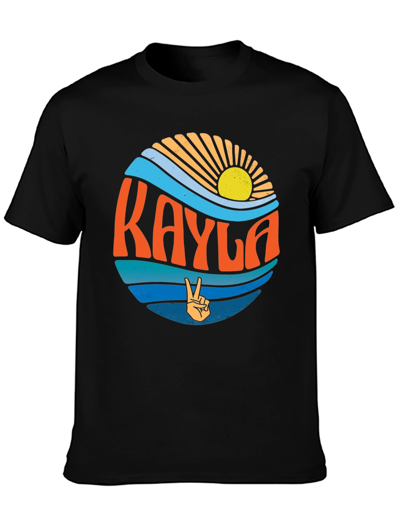 Retro Kayla Personalized T-Shirt