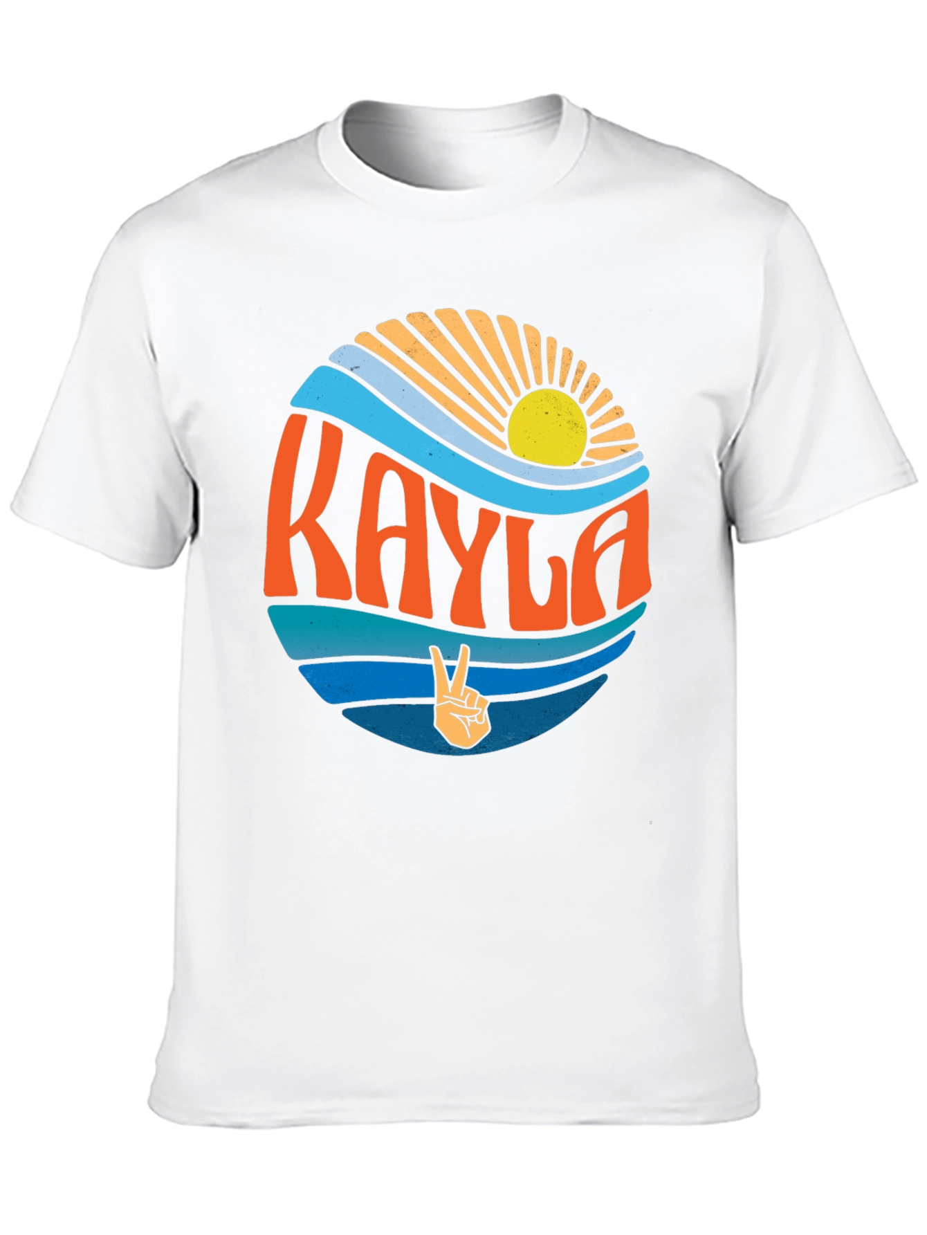 Retro Kayla Personalized T-Shirt
