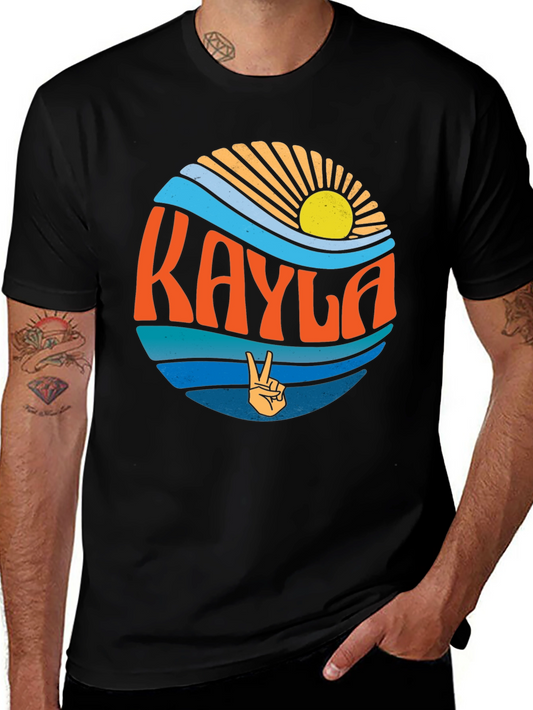 Retro Kayla Personalized T-Shirt