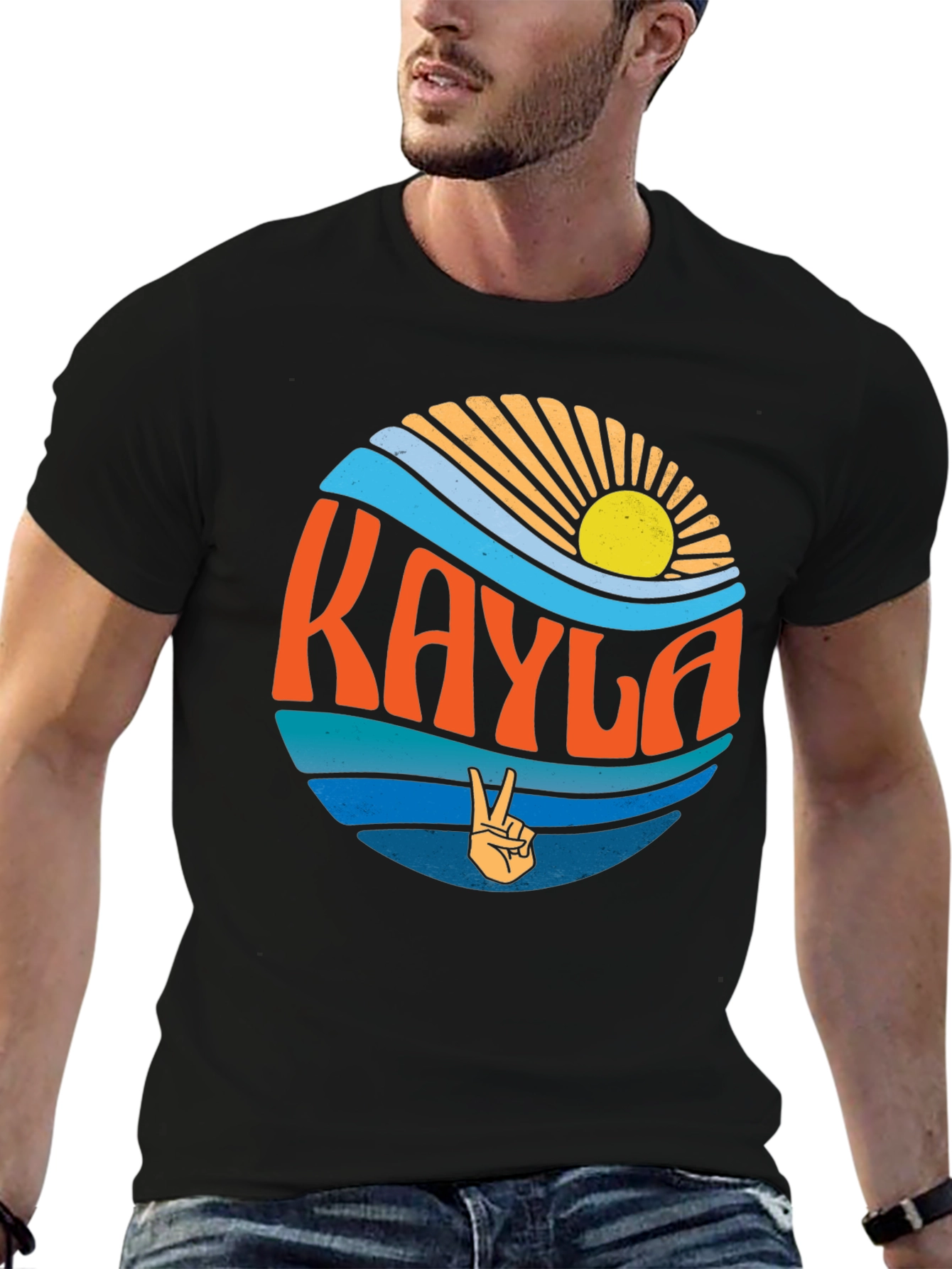 Retro Kayla Personalized T-Shirt