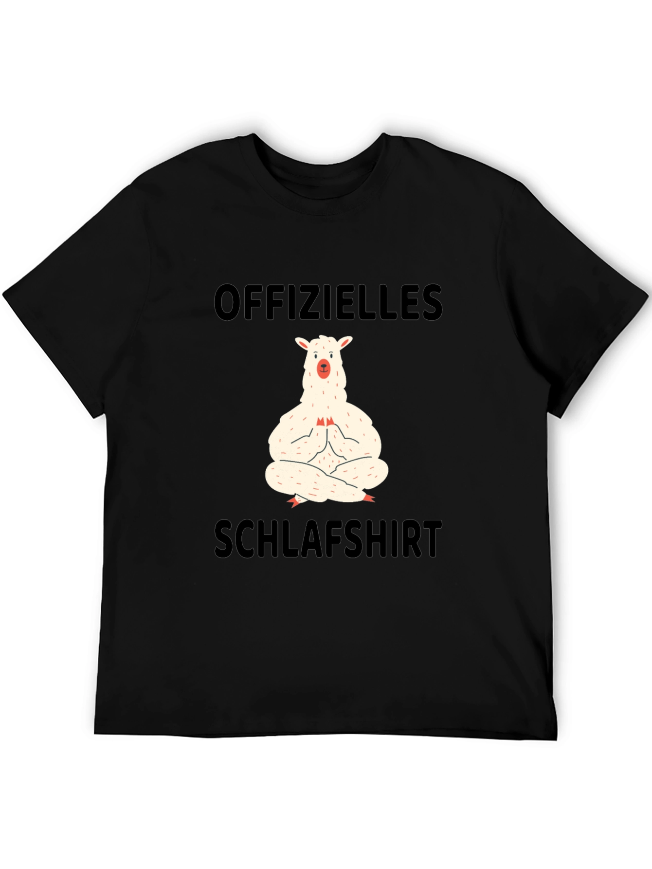 Official Sloth Sleep Shirt - Black T-Shirt