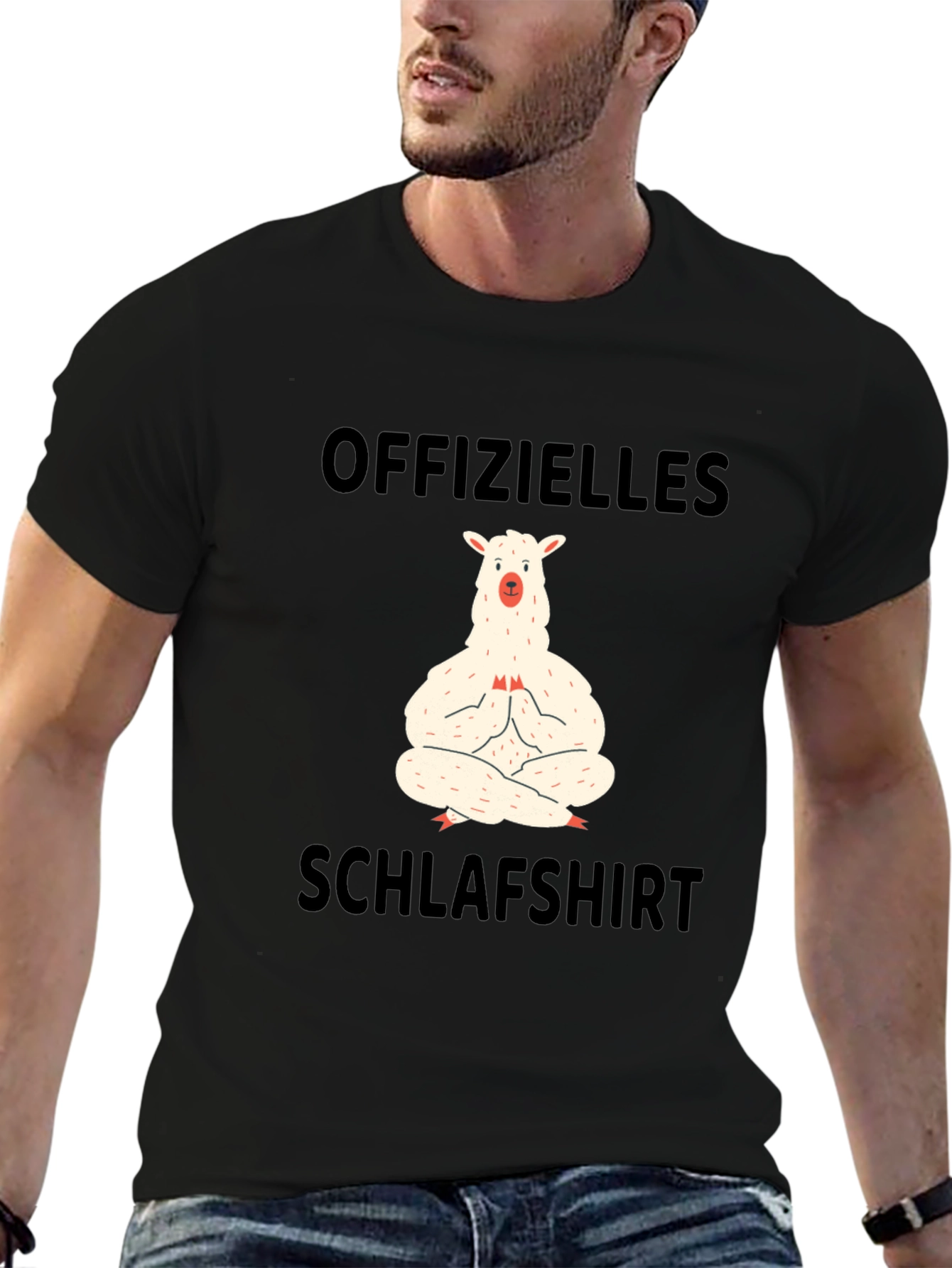 Official Sloth Sleep Shirt - Black T-Shirt
