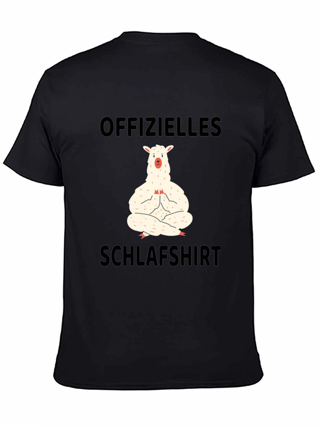 Official Sloth Sleep Shirt - Black T-Shirt