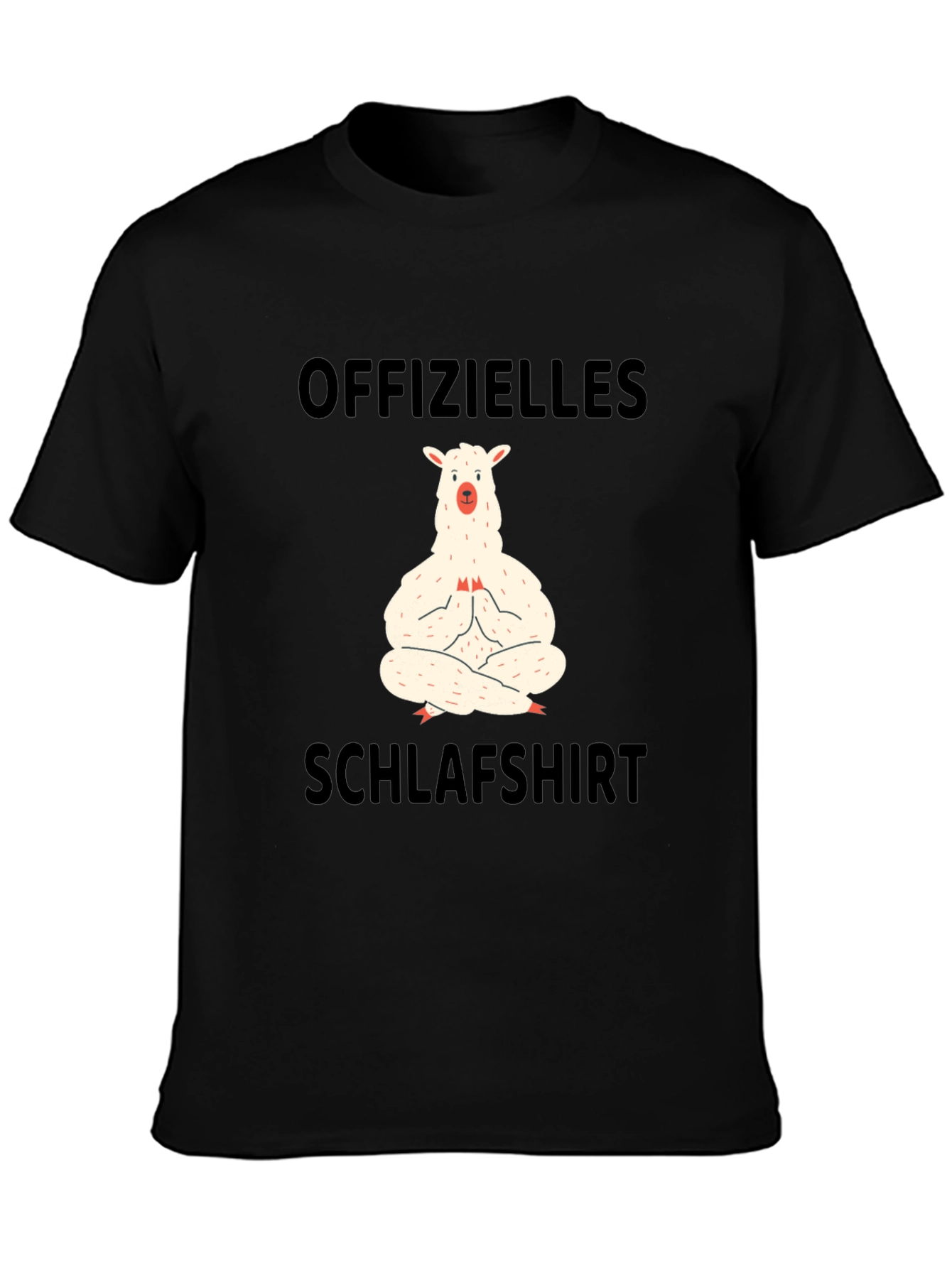 Official Sloth Sleep Shirt - Black T-Shirt
