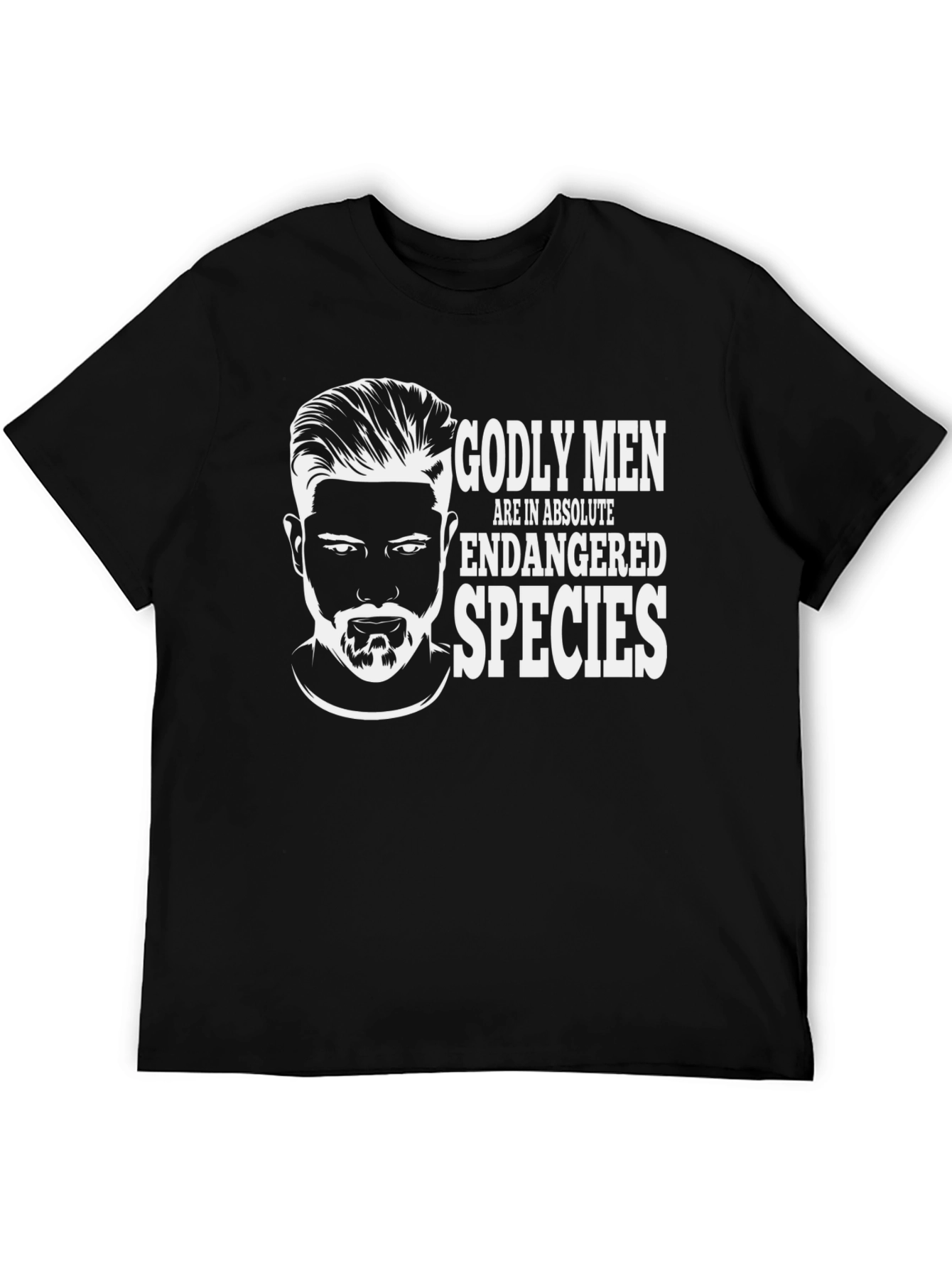 Godly Men Endangered Species Graphic T-Shirt