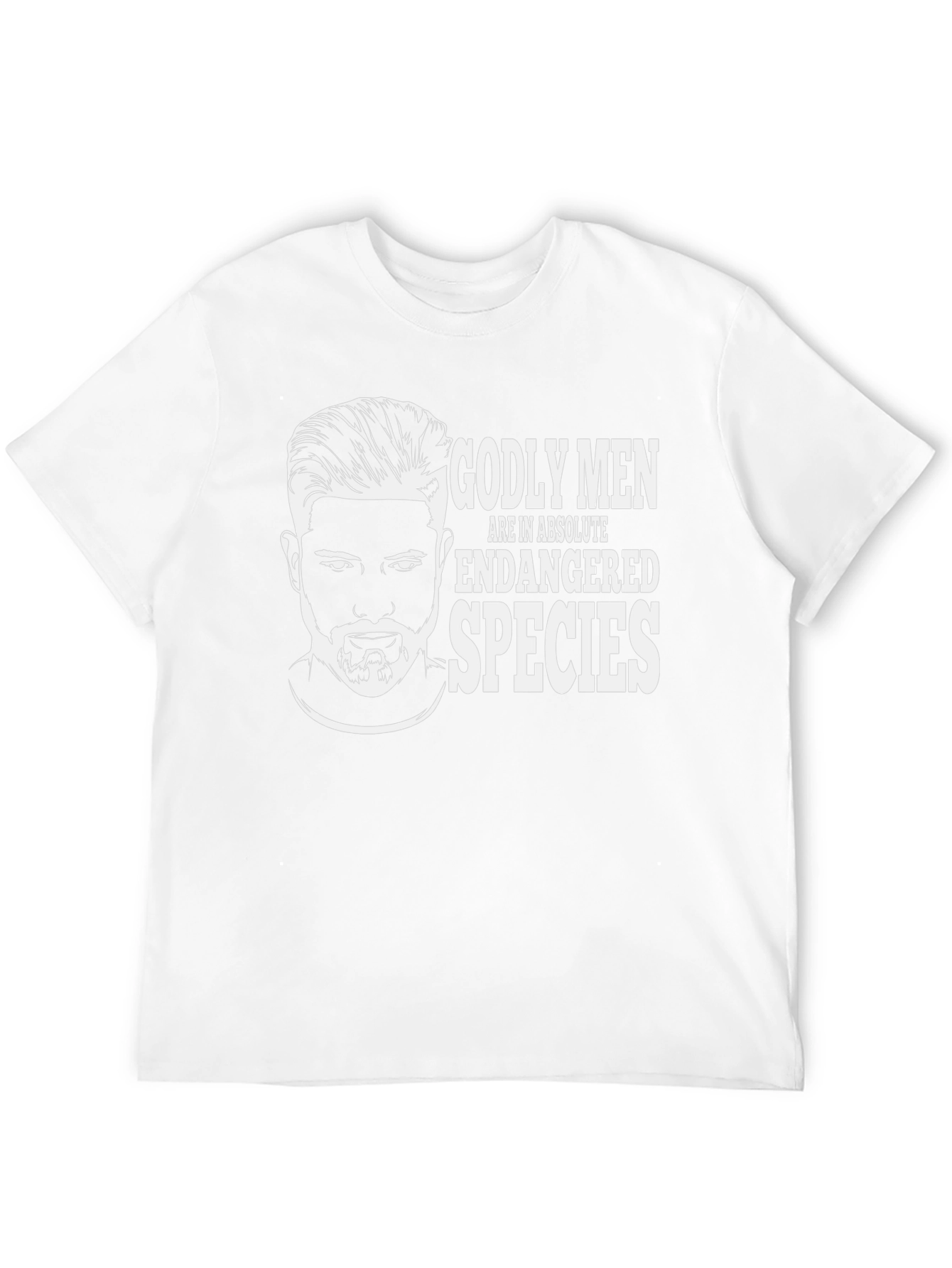 Godly Men Endangered Species Graphic T-Shirt