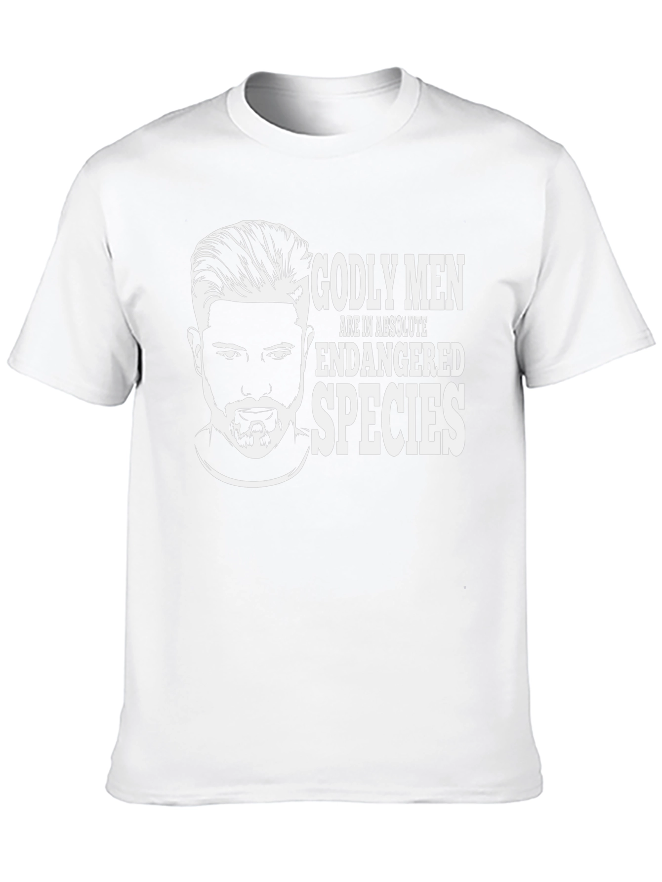 Godly Men Endangered Species Graphic T-Shirt