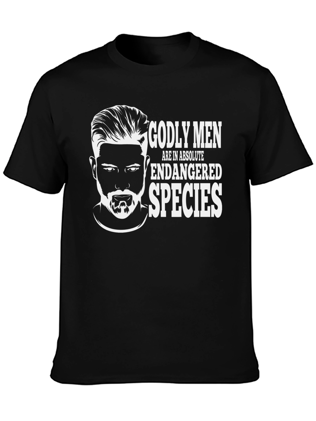 Godly Men Endangered Species Graphic T-Shirt