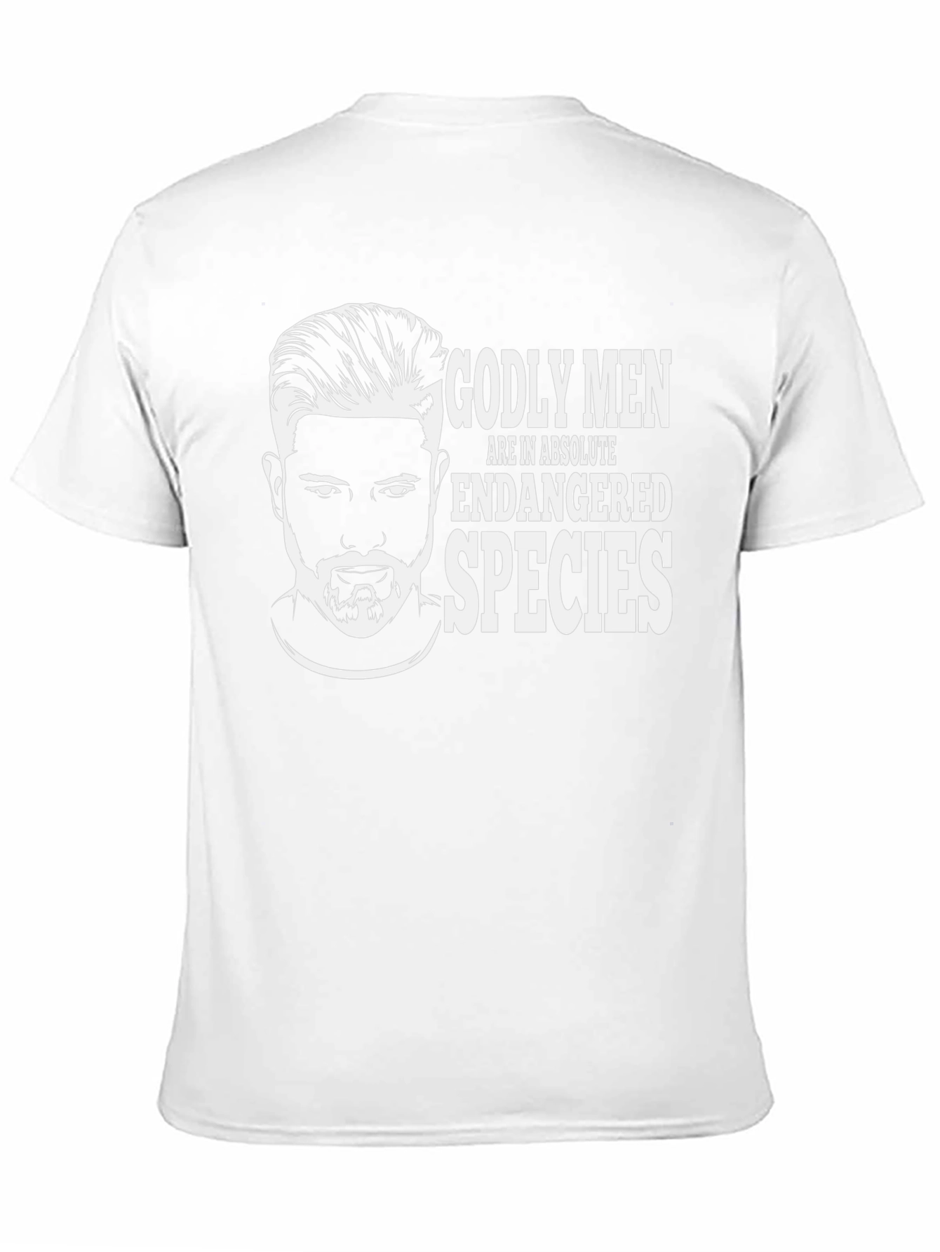 Godly Men Endangered Species Graphic T-Shirt
