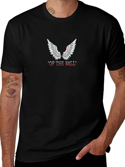 Of The Wall Wings Graphic T-Shirt - Black
